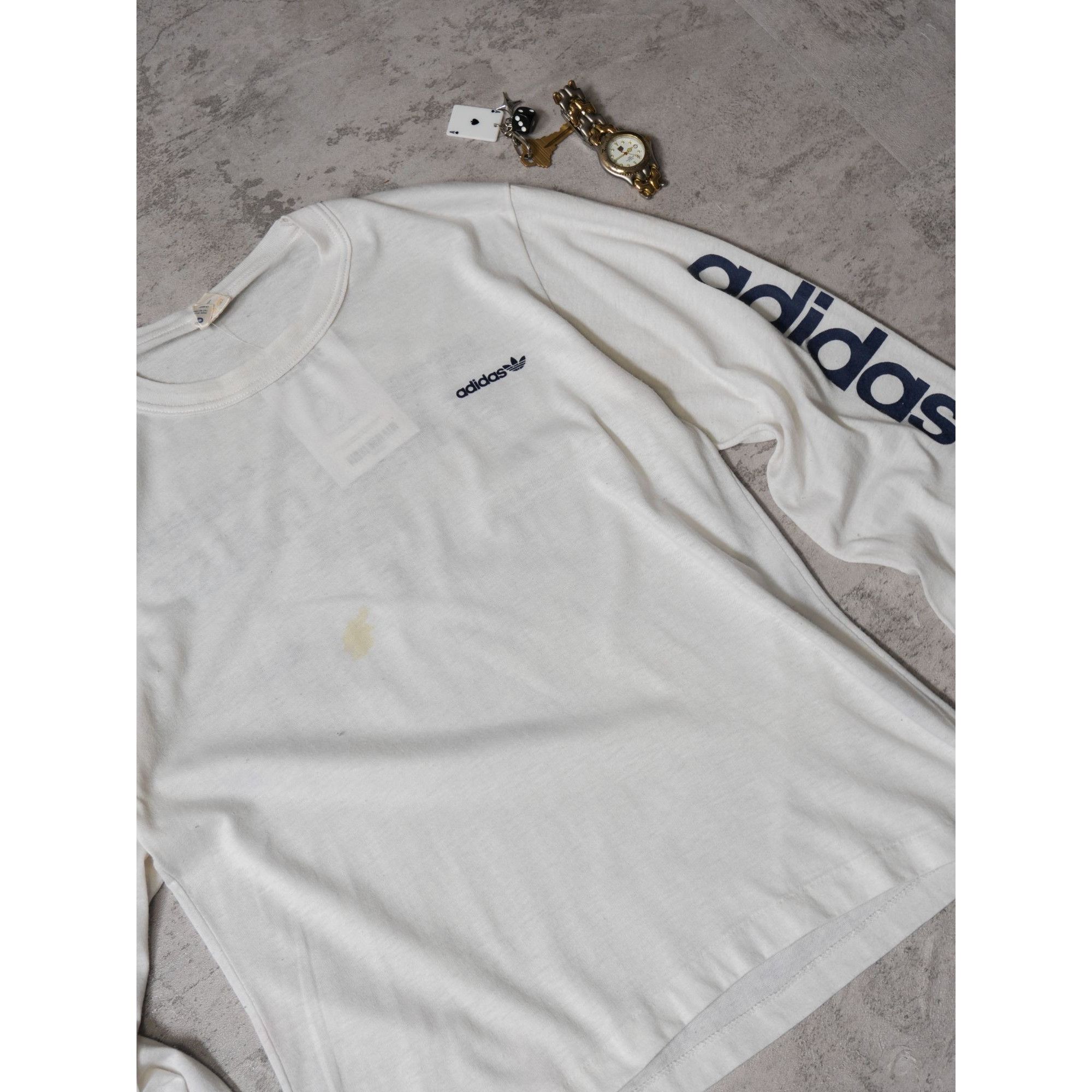 Adidas Vintage 80s Adidas 1984 Wilson Racquet & Fitness Academy Sin Size US S / EU 44-46 / 1 - 2 Thumbnail