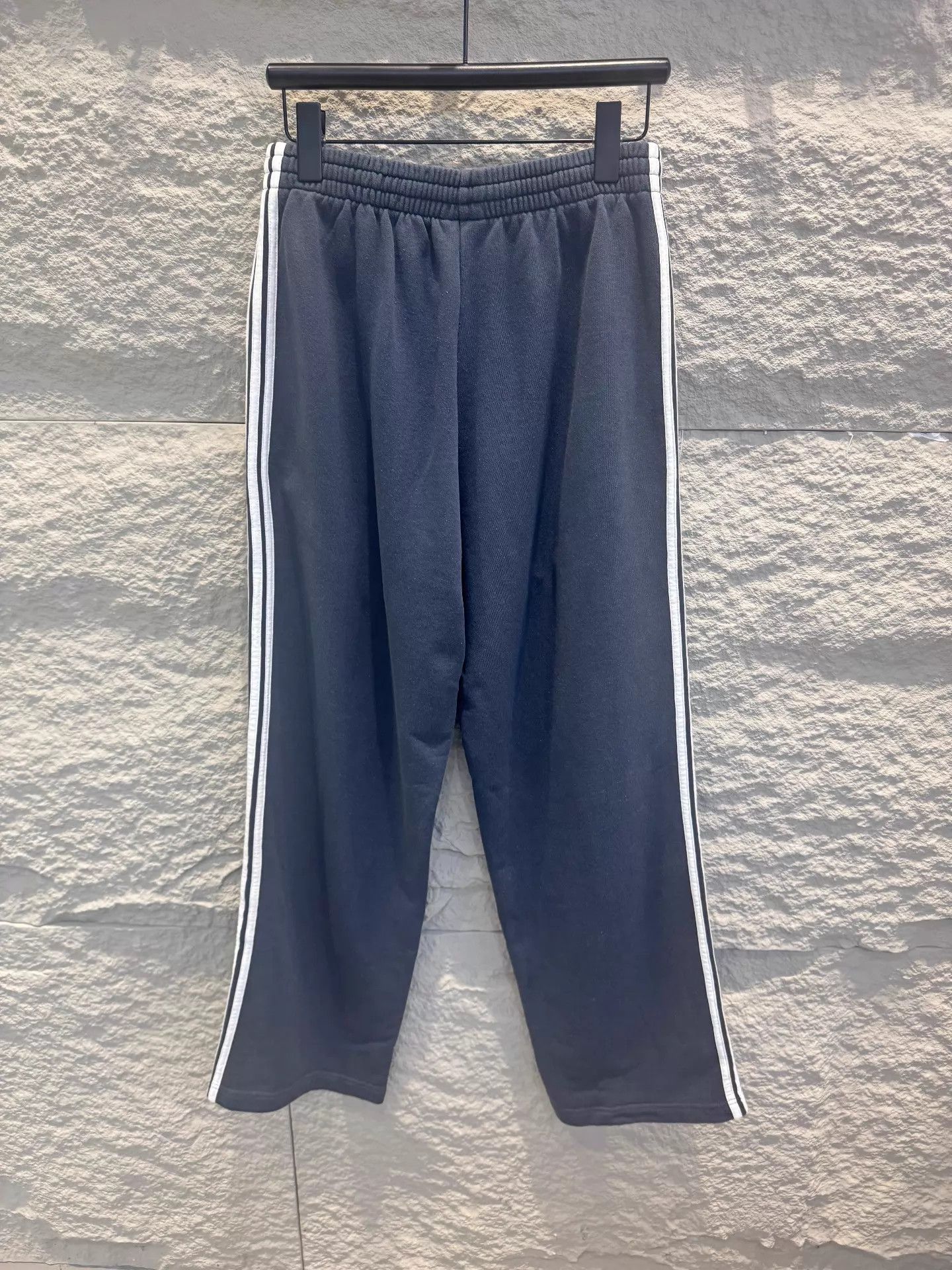 Balenciaga Balenciaga Men's Navy Blue Knit Straight Track XS Size US 27 - 4 Thumbnail