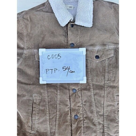 Madewell × Vintage VTG Madewell Men’s Beige Sherpa Trucker Jacket L Size US L / EU 52-54 / 3 - 4 Thumbnail