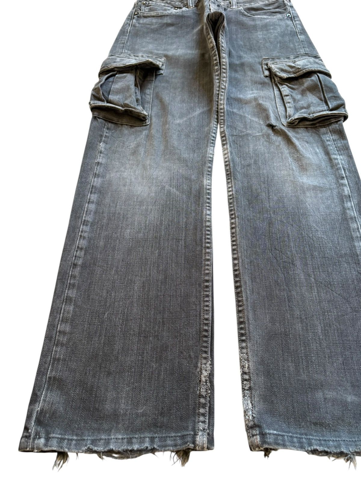 Levi's × Levi's Vintage Clothing Vintage 90s Levis 505 Cargo Faded Wash Distressed Jeans Size US 29 - 6 Thumbnail