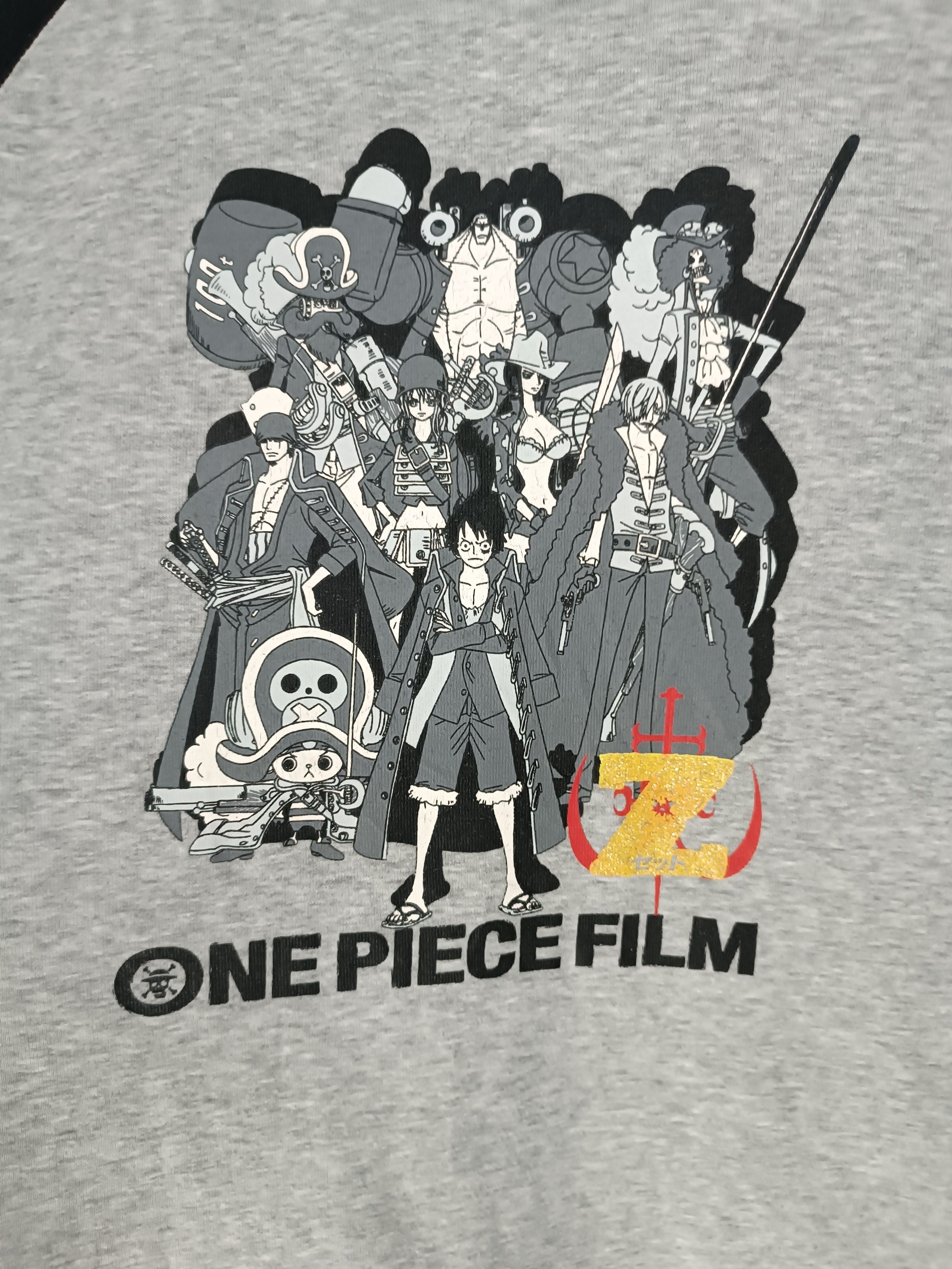 Anime VINTAGE ONE PIECE FILM Z LINEUP SWEATSHIRT VERY RARE ANIME Size US L / EU 52-54 / 3 - 9 Thumbnail