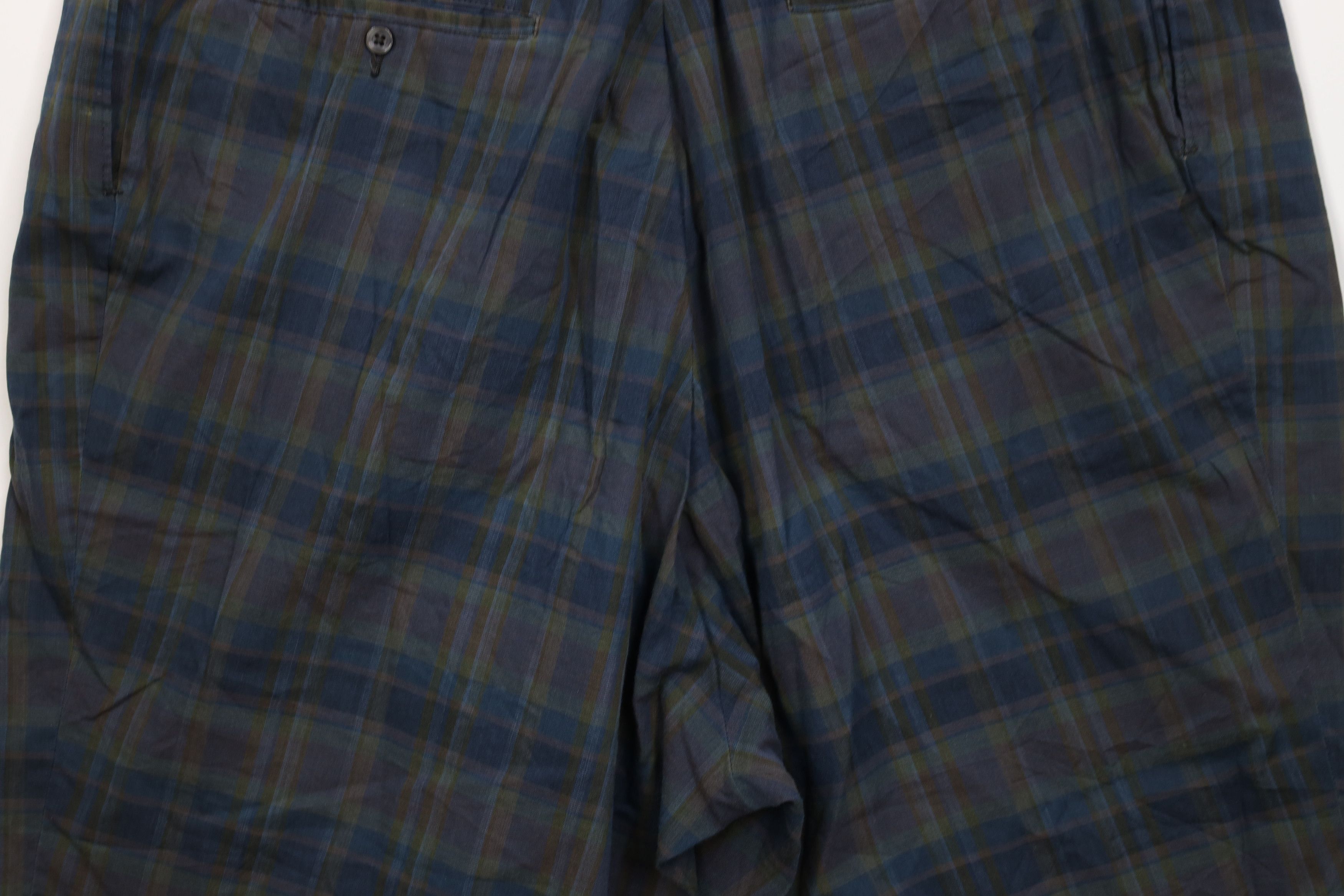 Vintage Vintage 50s Streetwear Madras Lightweight Chino Shorts USA Size US 38 / EU 54 - 10 Thumbnail