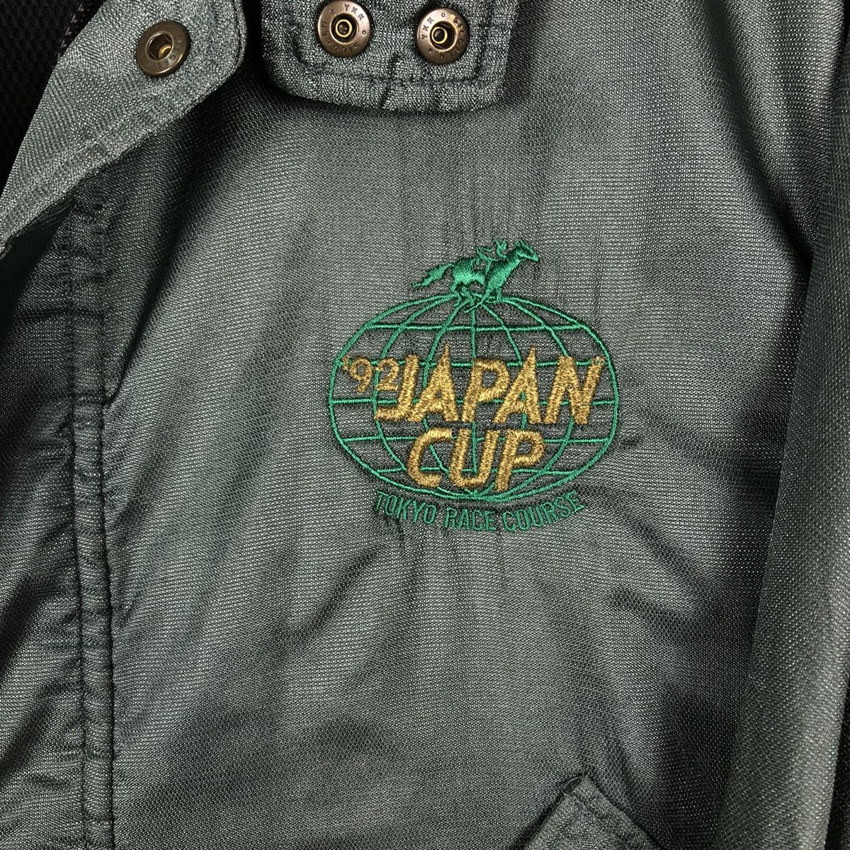 Japanese Brand 🔥Vintage 1992 Japan Cup Tokyo Race Course Bomber Jacket Size US M / EU 48-50 / 2 - 11 Thumbnail