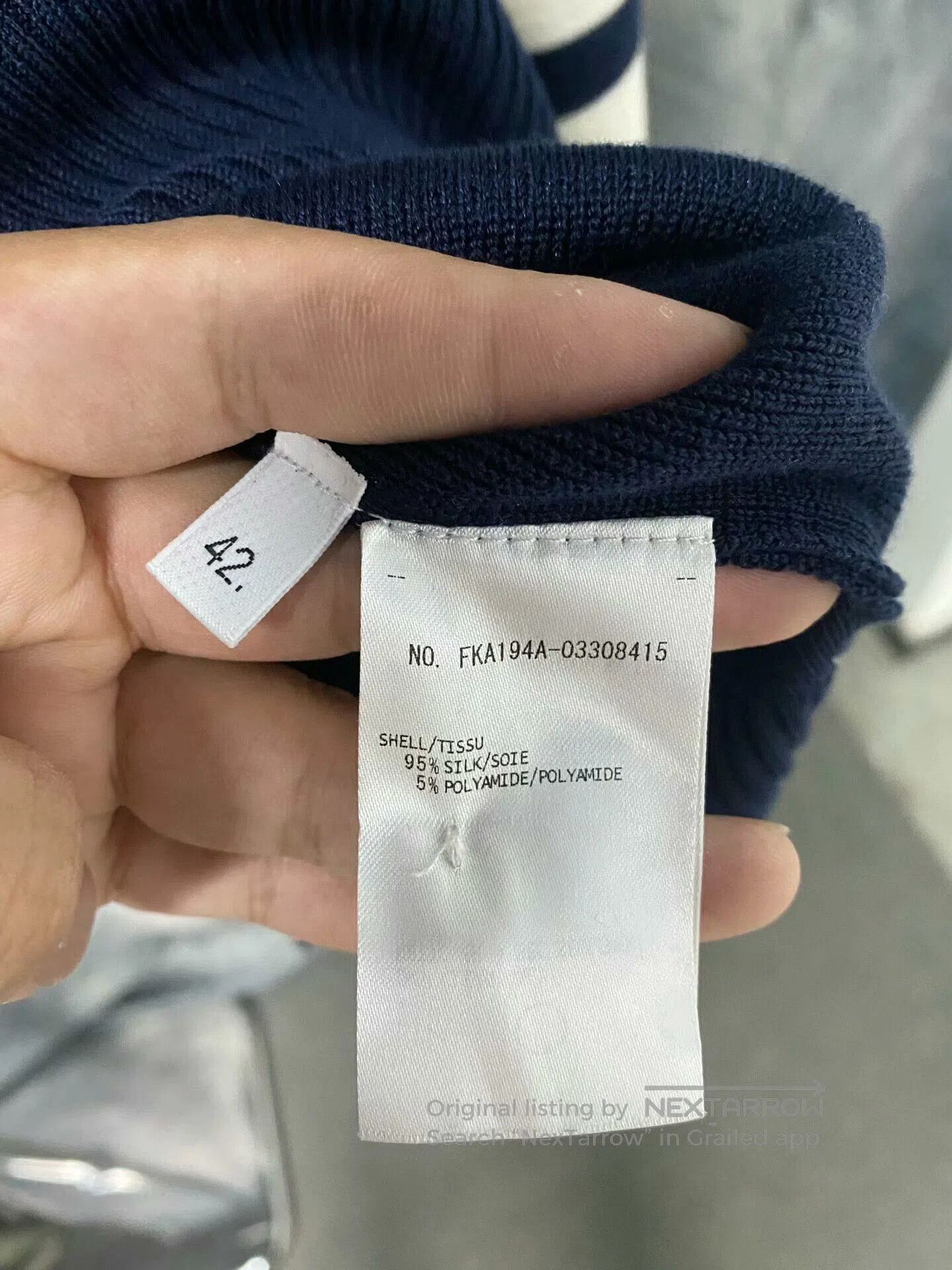 Thom Browne thom browne classic navy crewneck sweater. Size XL / US 12-14 / IT 48-50 - 5 Thumbnail