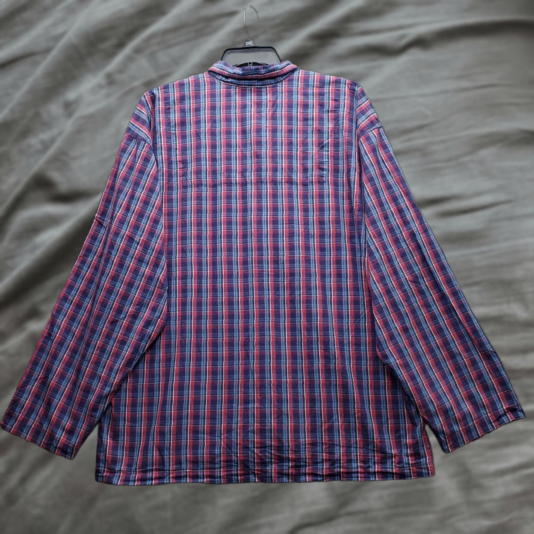 Polo Ralph Lauren Polo Ralph Lauren Pajama Shirt Mens XL Multi Plaid Collared Button Down Size US XL / EU 56 / 4 - 1 Thumbnail