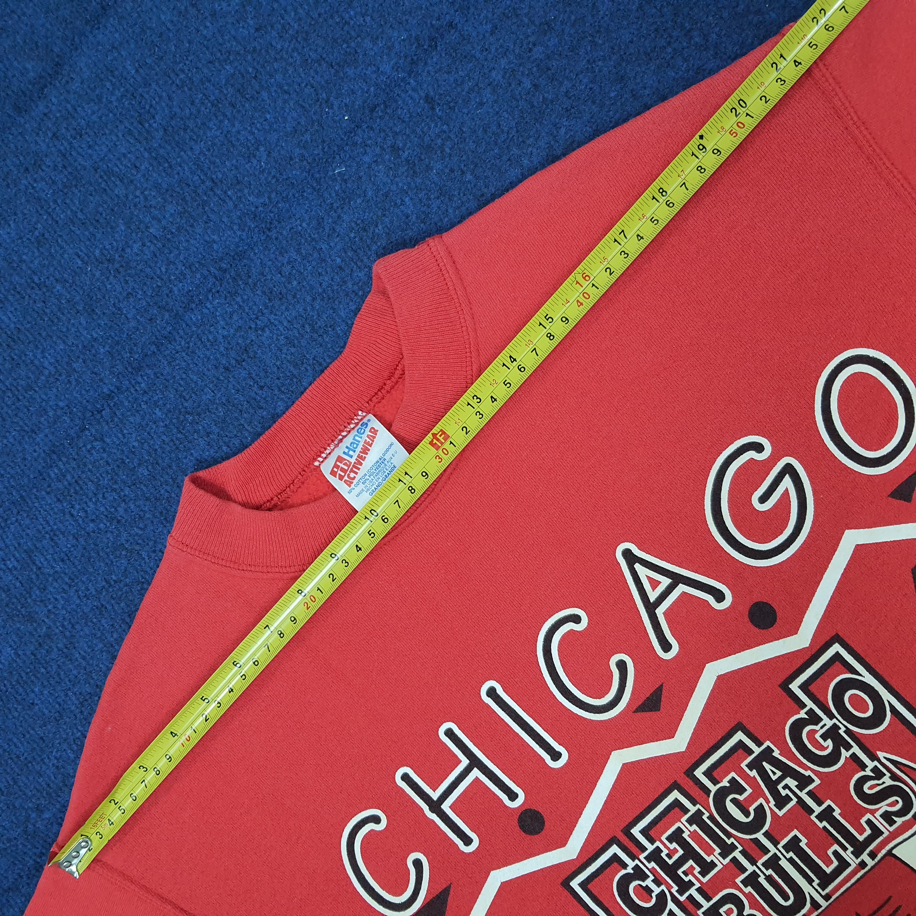 Hanes Vintage NBA Chicago Bulls Basket Ball Sweatshirt C260N17 Size US M / EU 48-50 / 2 - 8 Thumbnail
