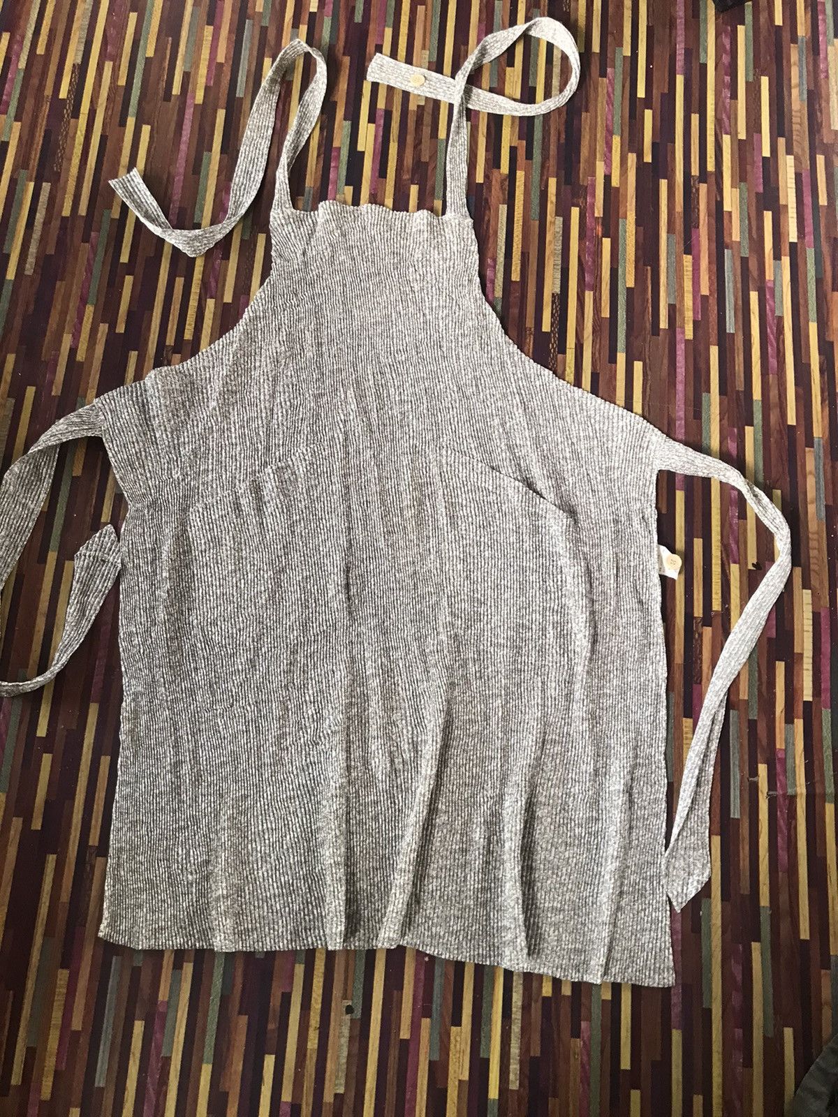 Issey Miyake × The Unbranded Brand 🔥🔥🔥VTG APRON LIKE PLEATE PLEASE Size ONE SIZE - 5 Thumbnail