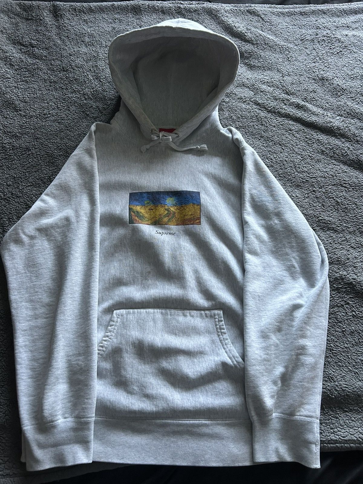 Supreme × Vintage Vintage 1996 Supreme S Logo Gothic Hoodie