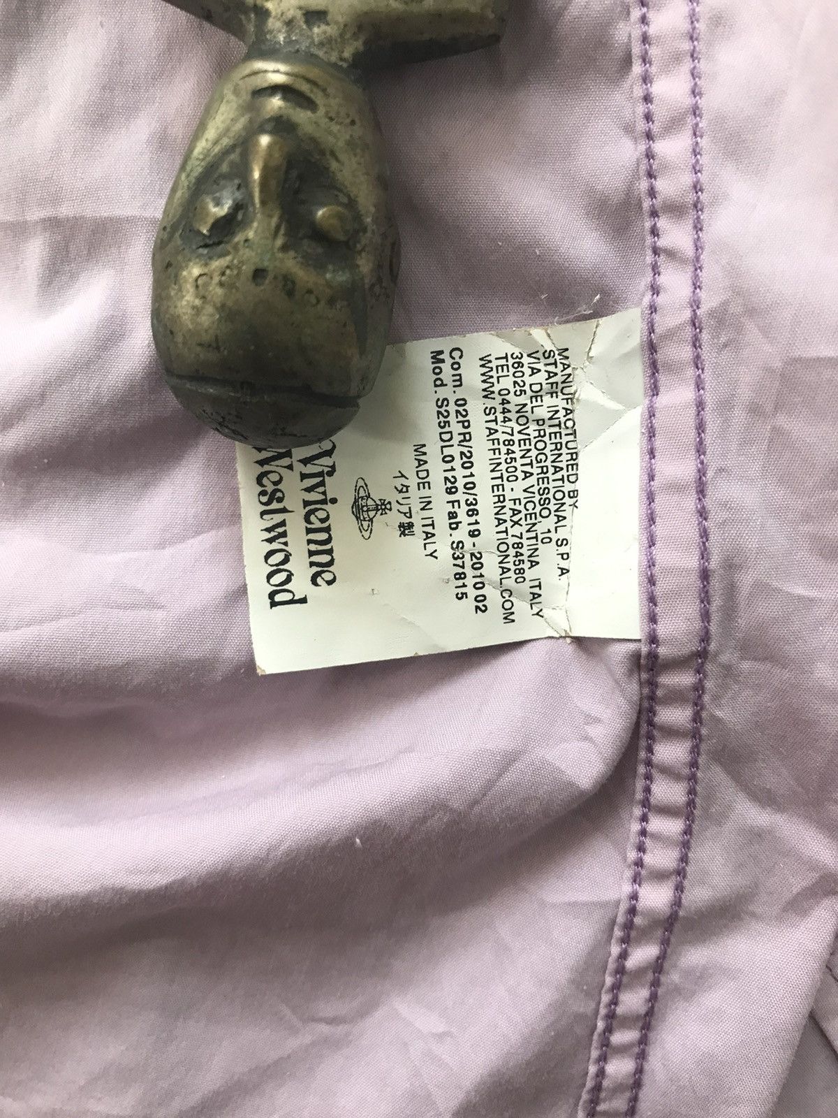 Vivienne Westwood Vivienne Westwood 3 Buttons Collar Size US L / EU 52-54 / 3 - 5 Thumbnail