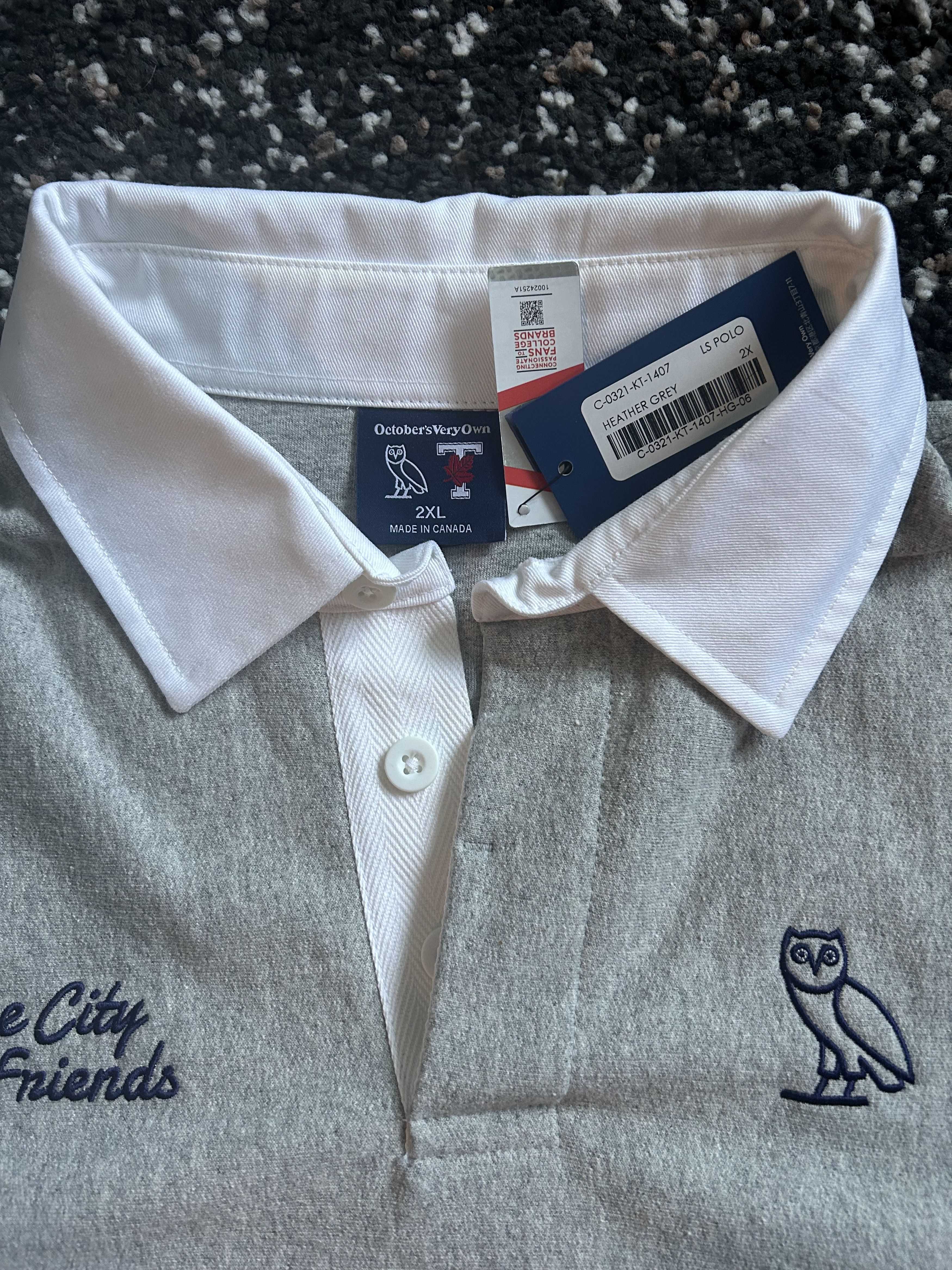October's Very Own OVO X University of Toronto (UofT) Rugby Size US XXL / EU 58 / 5 - 4 Thumbnail