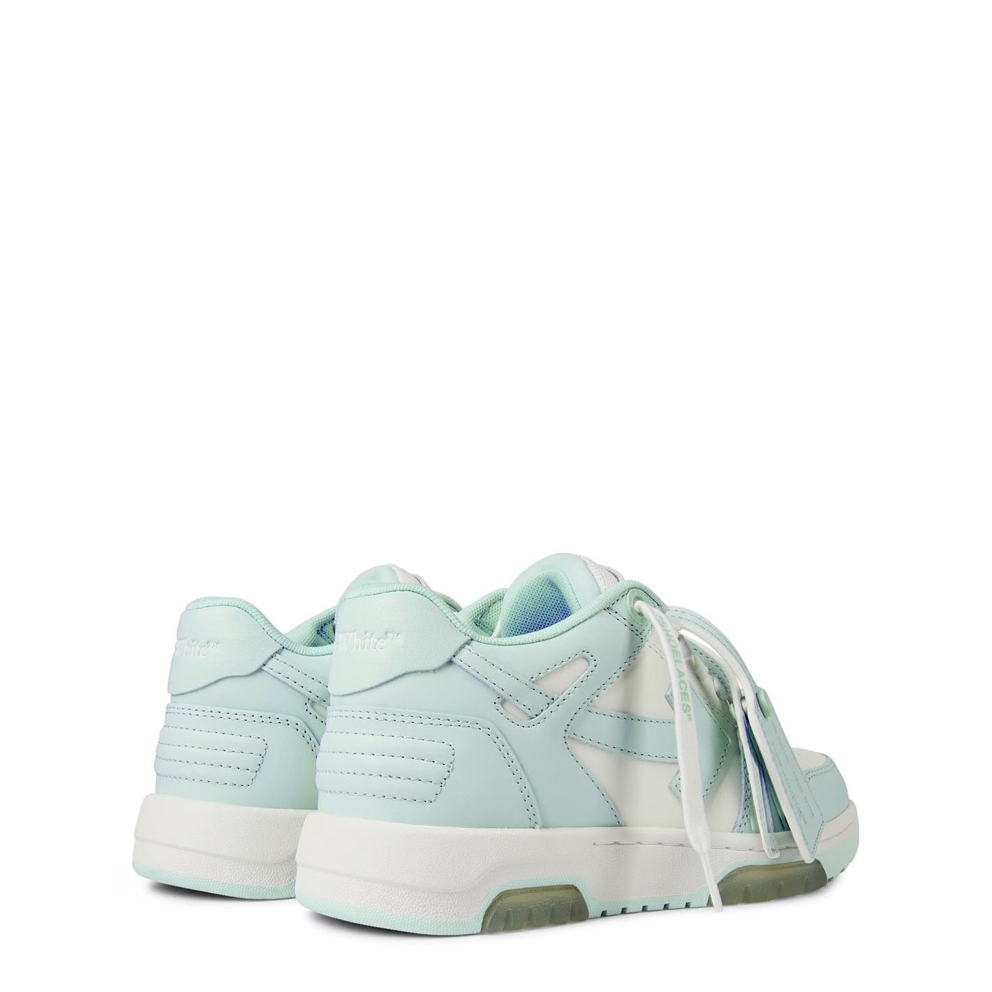Off-White o1g2r1mq1224 Office Trainer in White & SeaFoa Size US 11 / IT 41 - 4 Thumbnail