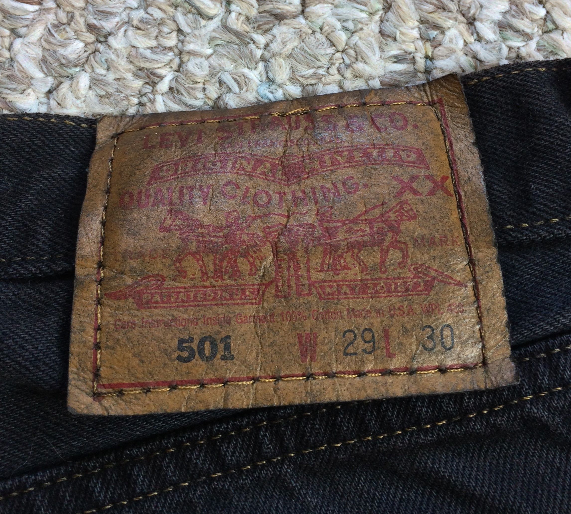 Levi's Sonic Lab Rebuild Hybrid Cargo Denim Size US 28 / EU 44 - 4 Thumbnail