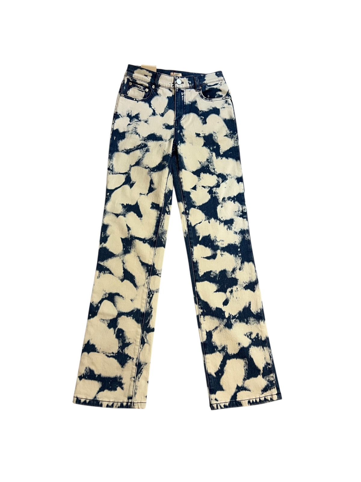 Alice + Olivia Alice & Olivia High Rise Straight Leg Jeans Size 26" / US 2 / IT 38 - 12 Thumbnail