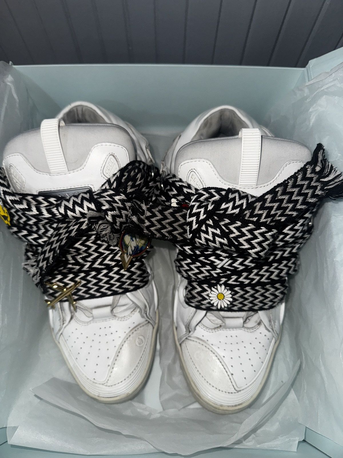 Lanvin Lanvin Future Curb Sneakers Pins Size US 11.5 / EU 44-45 - 7 Thumbnail