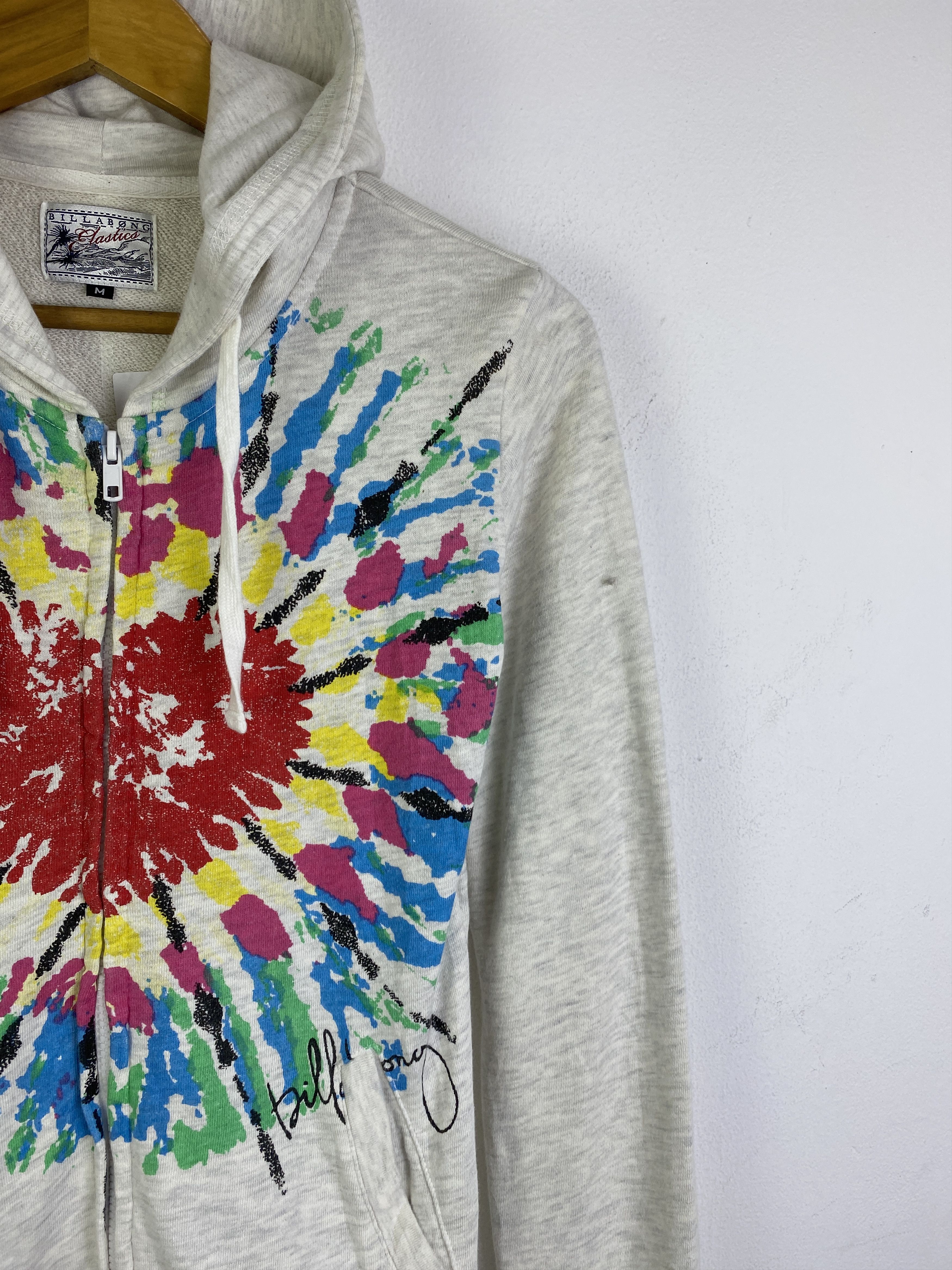 Billabong Vintage Billabong Tie Dye Hoodie SH0313 Size US M / EU 48-50 / 2 - 7 Thumbnail