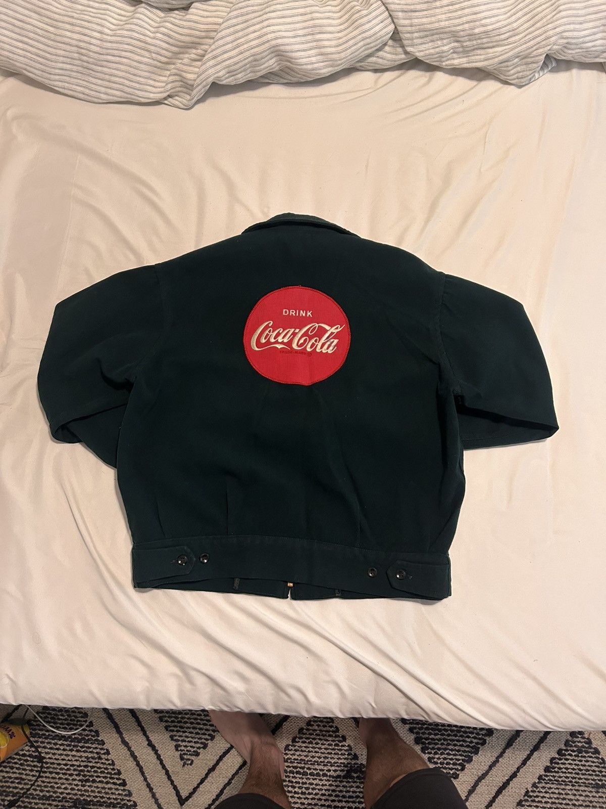 Vintage vintage coca cola workwear jacket Size US XXS / EU 40 - 5 Thumbnail