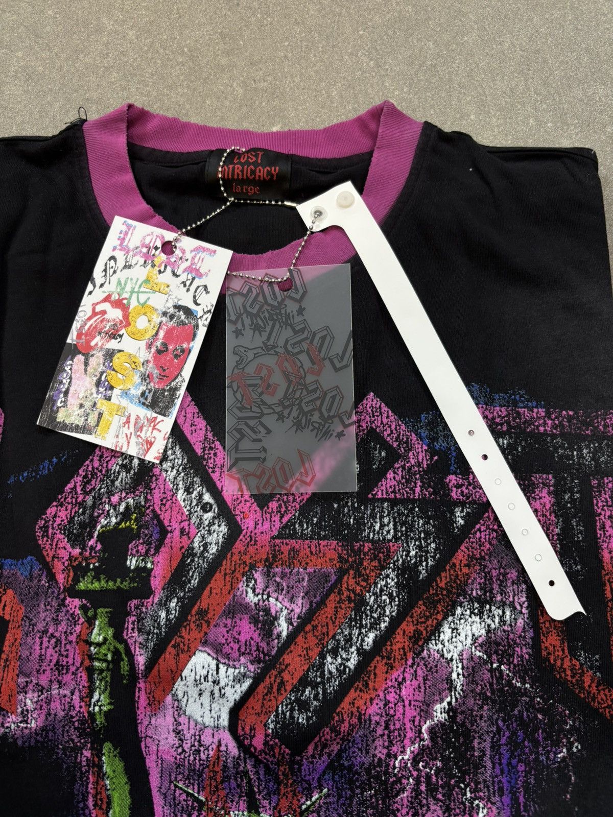 LOST INTRICACY Lost Intricacy Dark Torch T-Shirt, Black Size US L / EU 52-54 / 3 - 10 Thumbnail