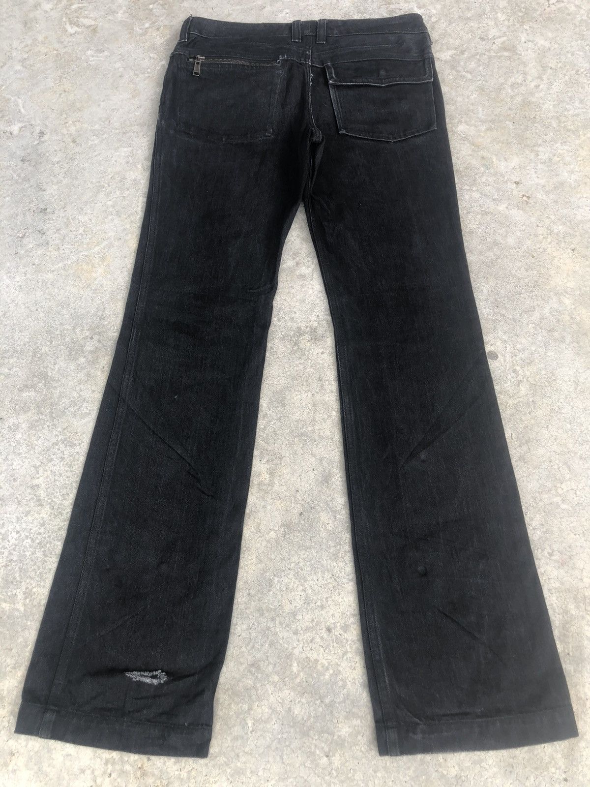 If Six Was Nine Japanese 02deriv Flared Pants Distressed Pants Size US 32 / EU 48 - 2 Thumbnail