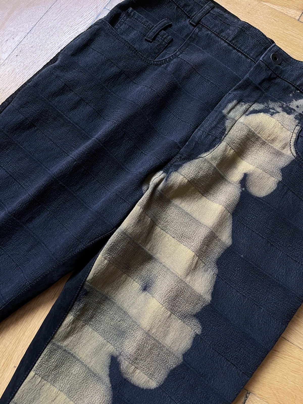 Haider Ackermann SS17 Bleached Two Tone Suede Trousers Size US 30 / EU 46 - 3 Thumbnail