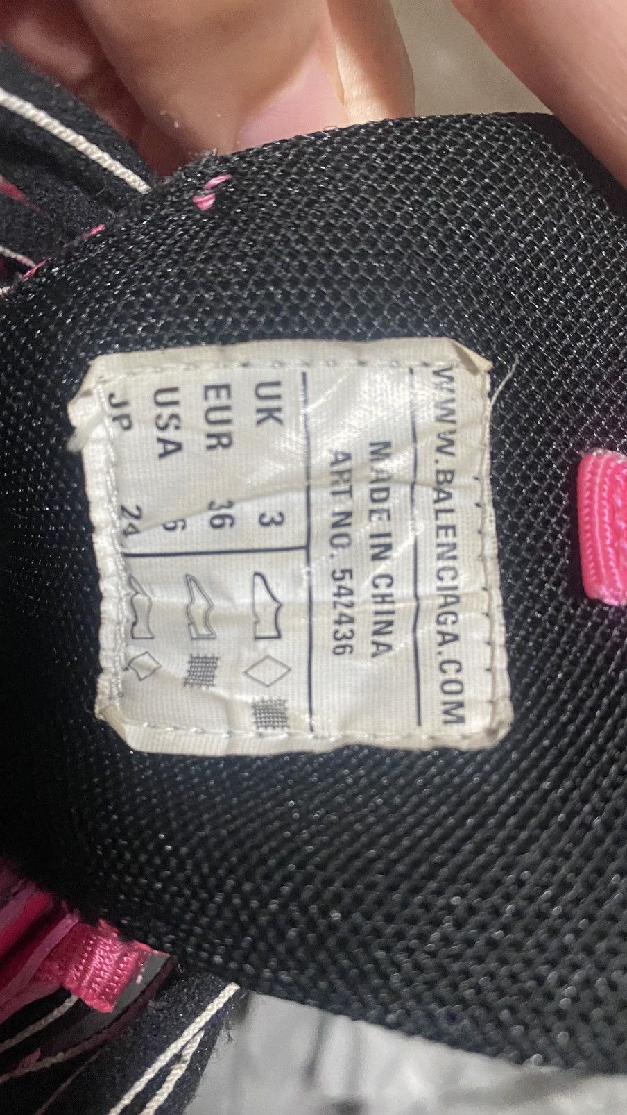 Balenciaga Fucsia Balenciaga Trainers Size US 6.5 / EU 39-40 - 7 Thumbnail