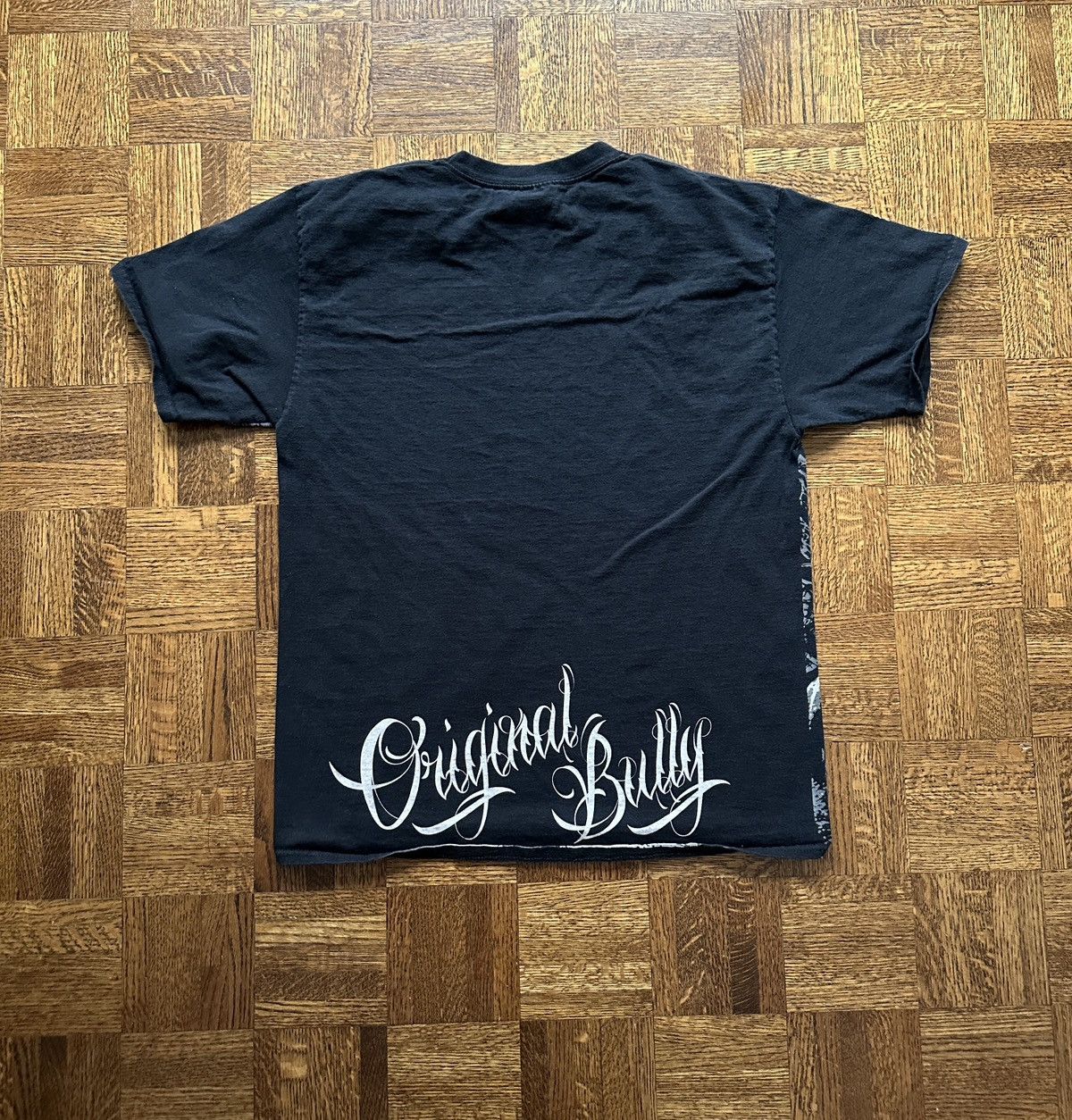 Japanese Brand Vintage Y2K In Bully We Trust AOP Pitbull Graphic Tee Size US L / EU 52-54 / 3 - 2 Thumbnail