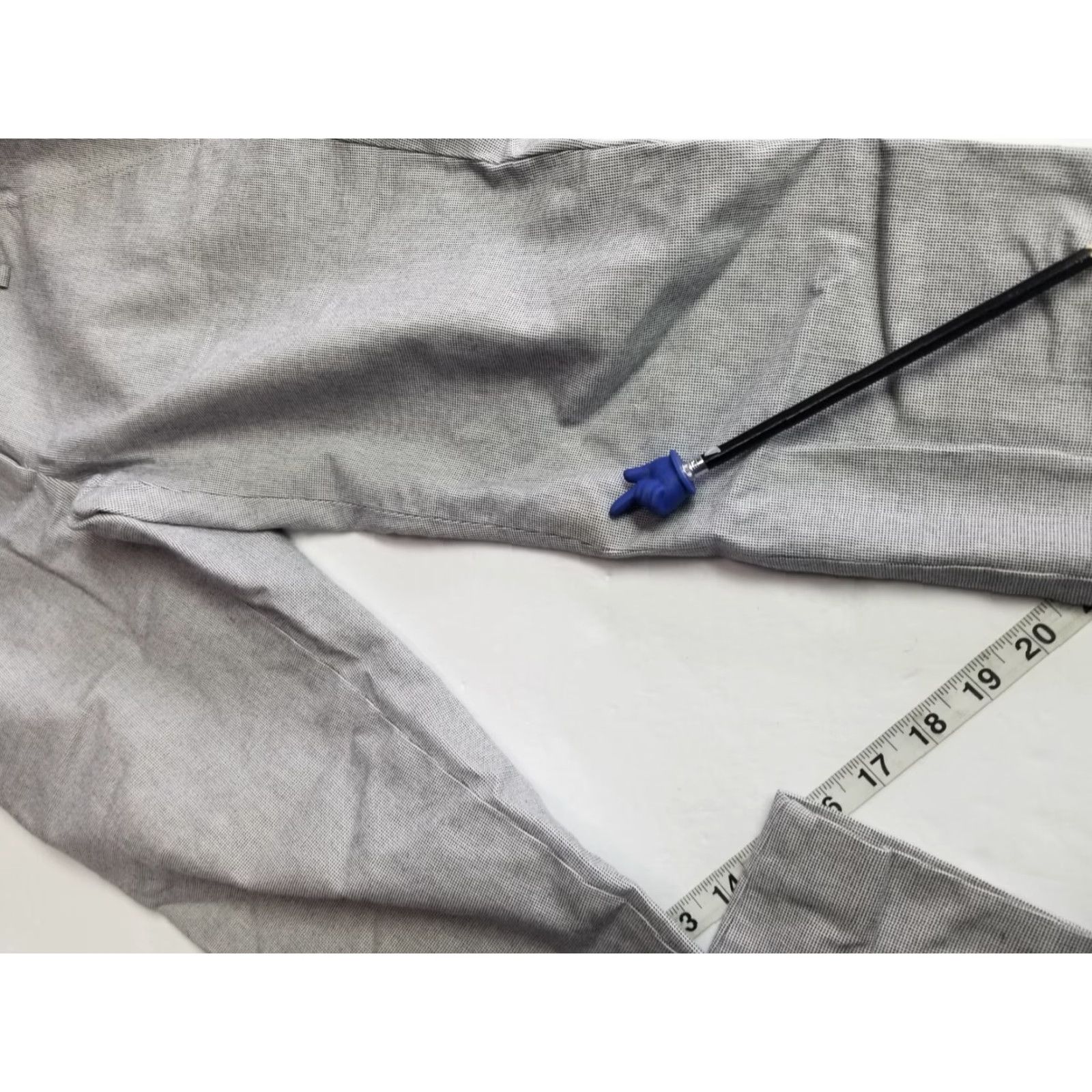 Theory Theory Gray Women Pants Chino Slacks Size 0 Career Wear Low Mid Rise Straight Leg Women Size 25" / US 0 / IT 36 - 7 Thumbnail