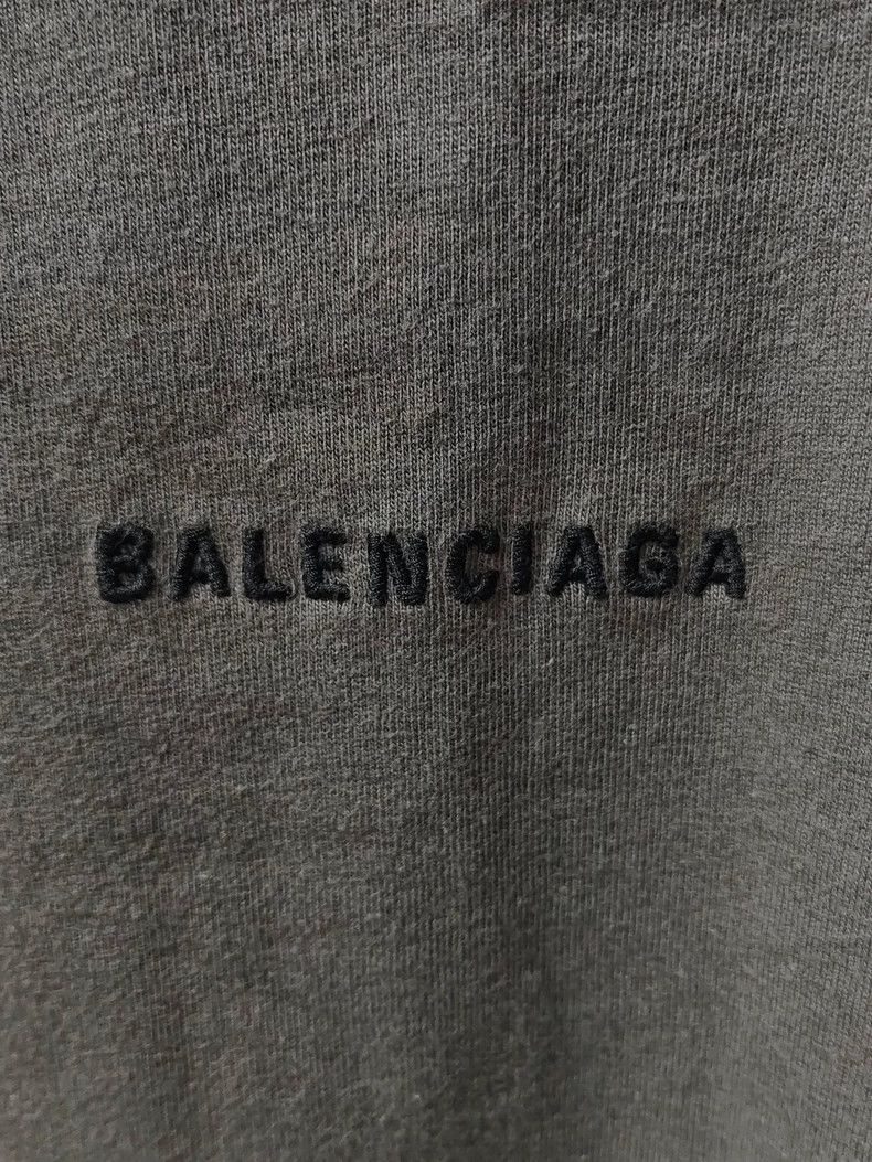 Balenciaga Balenciaga24ss embroidered logo short sleeve 2503-Nextarrow Size US M / EU 48-50 / 2 - 4 Thumbnail