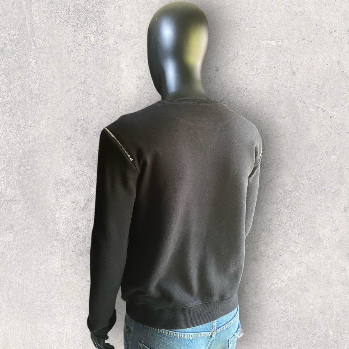 Saint Laurent Paris Fall15 Zip Shoulder Sweater Size US S / EU 44-46 / 1 - 4 Thumbnail