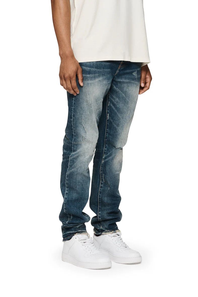 Purple Brand NWOT PURPLE BRAND P005 Vintage Scratch Mens Jeans (Indigo) Size US 30 / EU 46 - 5 Thumbnail