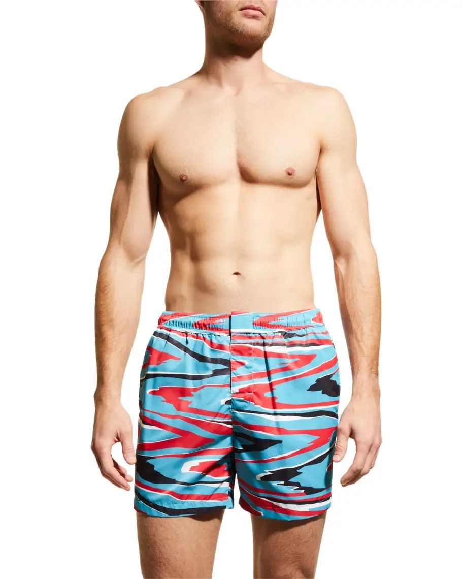 Missoni !DS! SS23 Missoni Wave Camouflage Print Swim Shorts Size US 34 / EU 50 - 2 Thumbnail