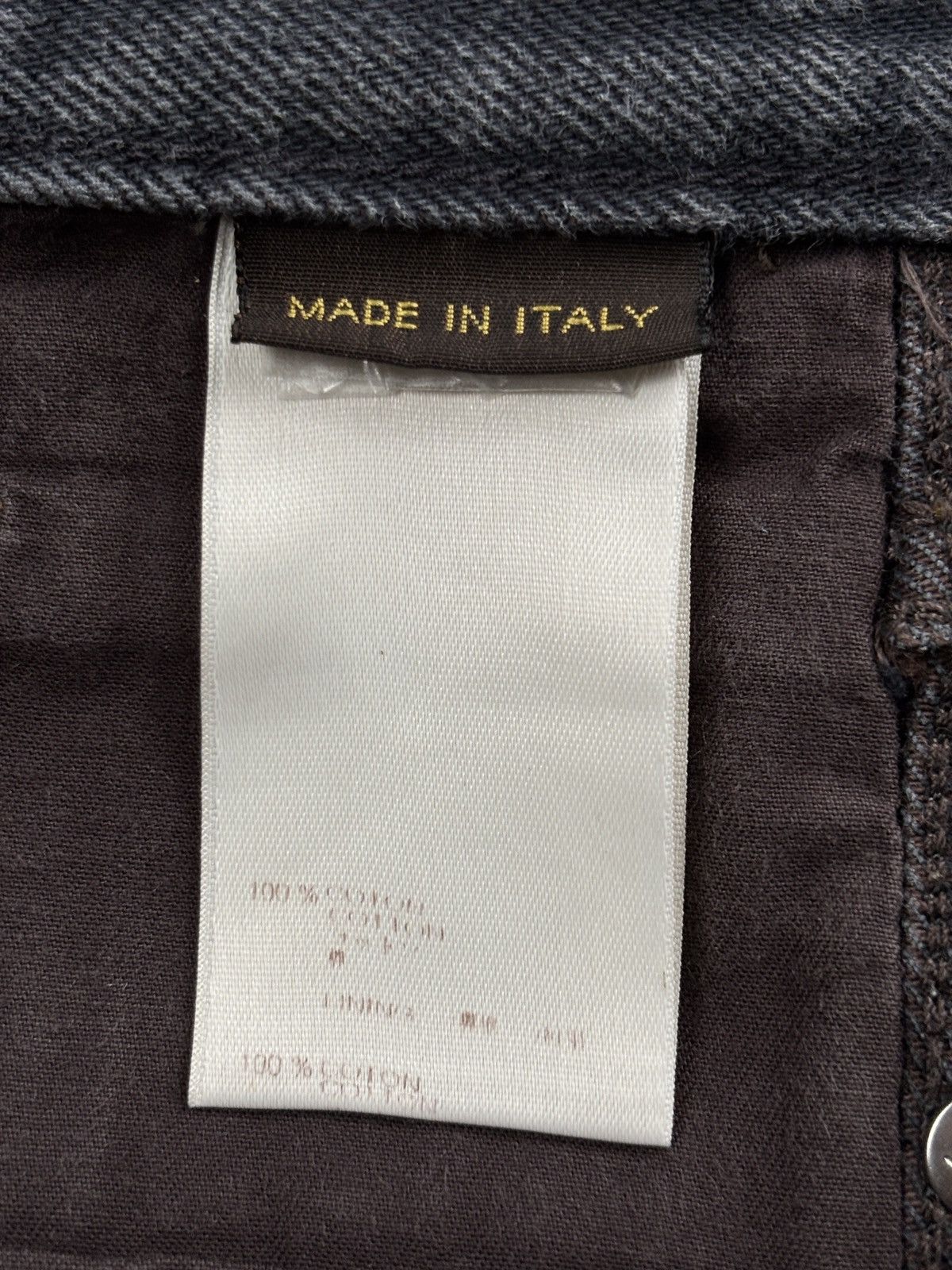 Louis Vuitton F/W 2009 Marc Jacobs Era Denim Jeans Size US 35 - 11 Thumbnail