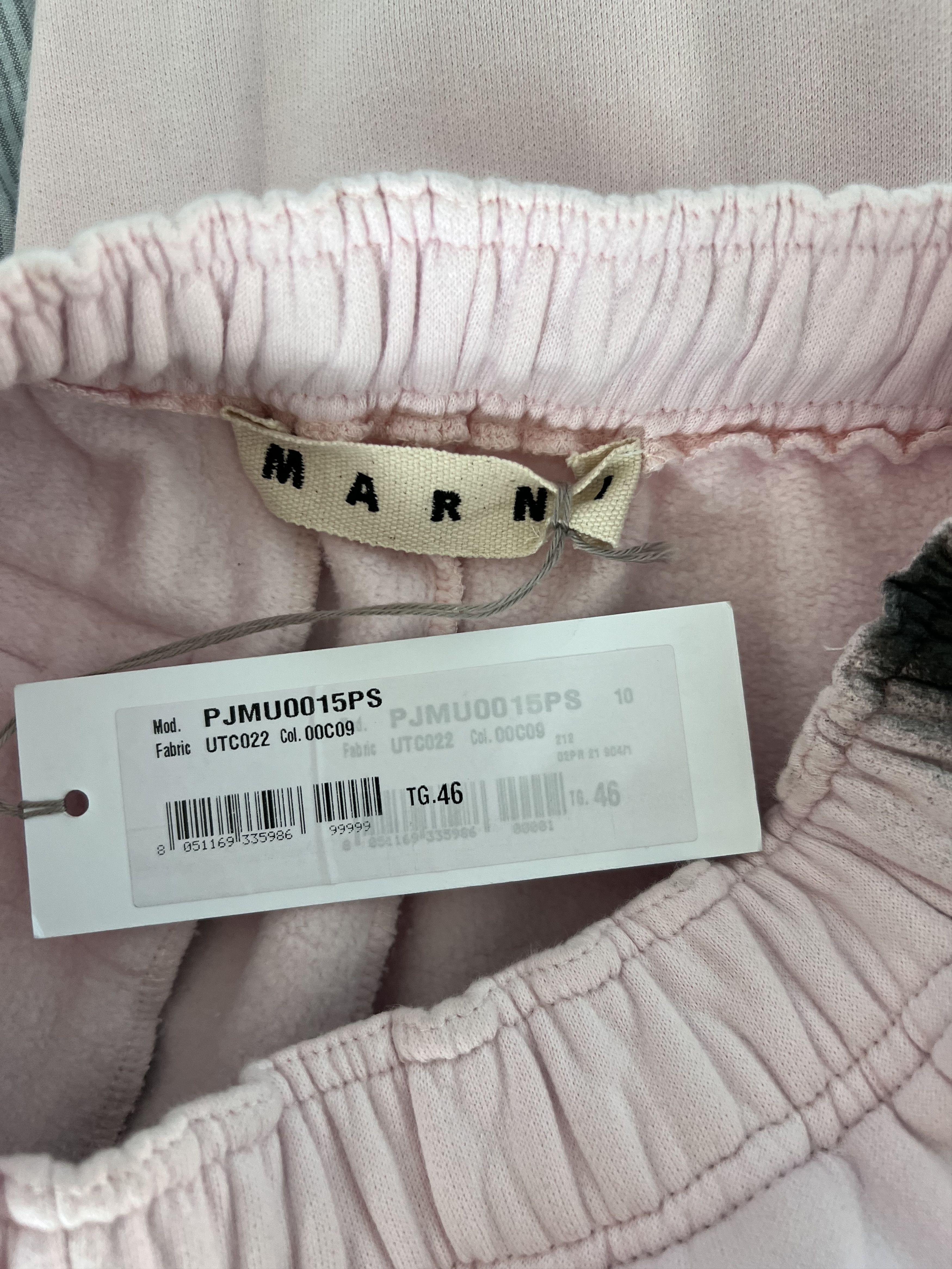 Marni Marni Spray Stripe Sweatpants in Pink Size US 30 / EU 46 - 6 Thumbnail