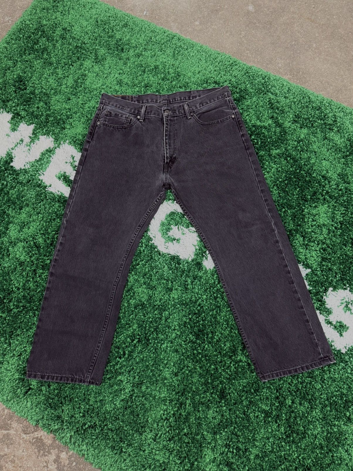 Levi's × Vintage Vintage Levi's 505 Black Denim Jeans Sz. 38 x 29 Tab Size US 38 / EU 54 - 2 Thumbnail
