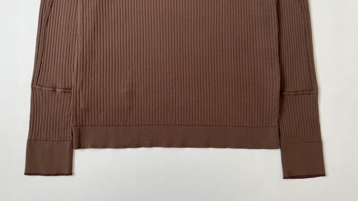 Maison Margiela S/S 20 ‘Destroyed’ Ribbed Military Sweater Size US M / EU 48-50 / 2 - 18 Thumbnail