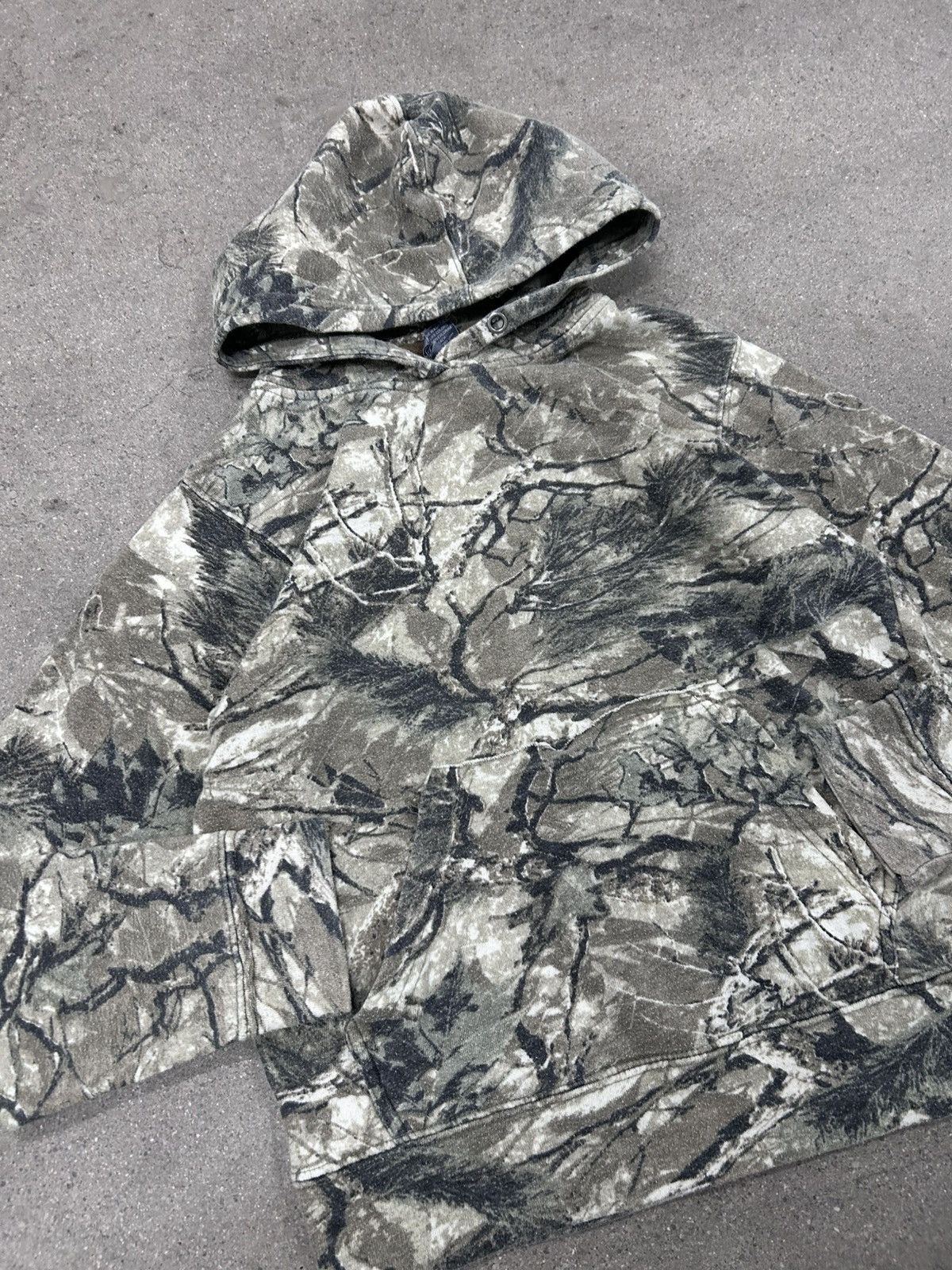 Realtree × Vintage Vintage Essential Distressed RealTree Hoodie Size US S / EU 44-46 / 1 - 3 Thumbnail
