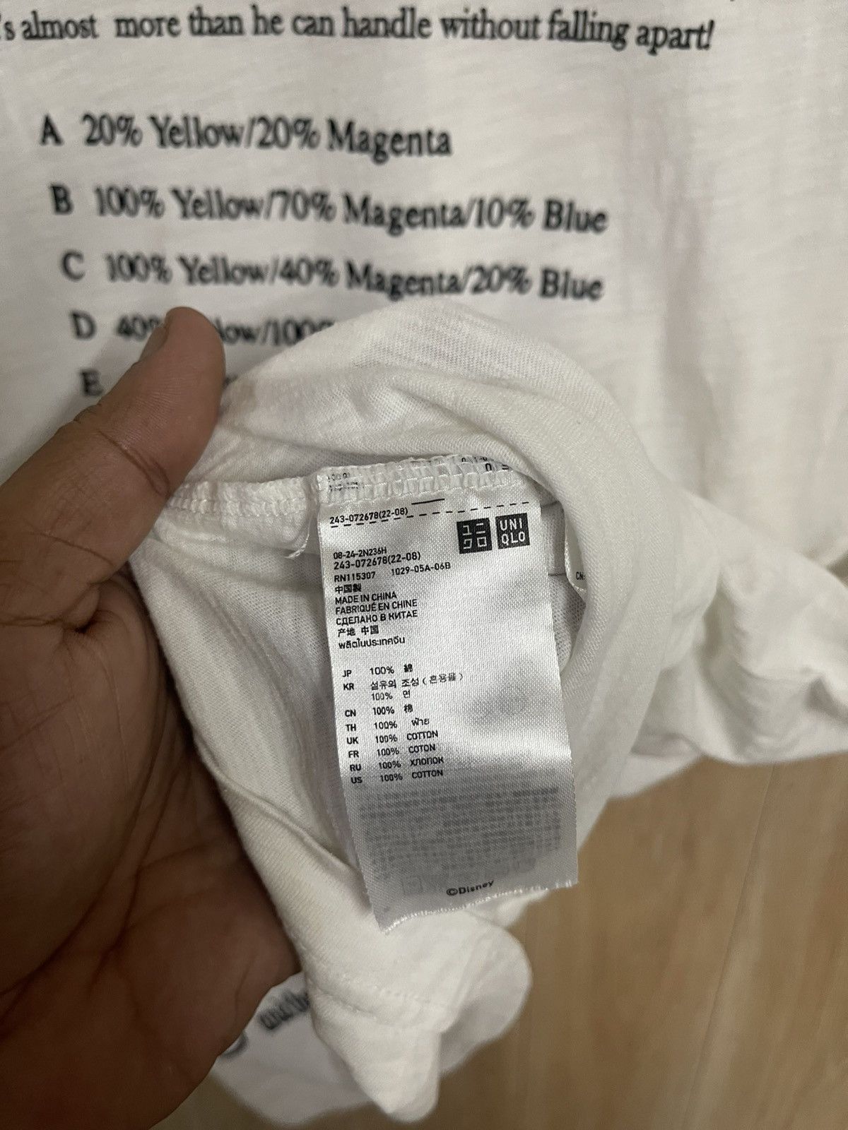Disney × Undercover Rare Undercover x Uniqlo X Disney T shirt L fit S 7 Dwarf Size US S / EU 44-46 / 1 - 4 Thumbnail