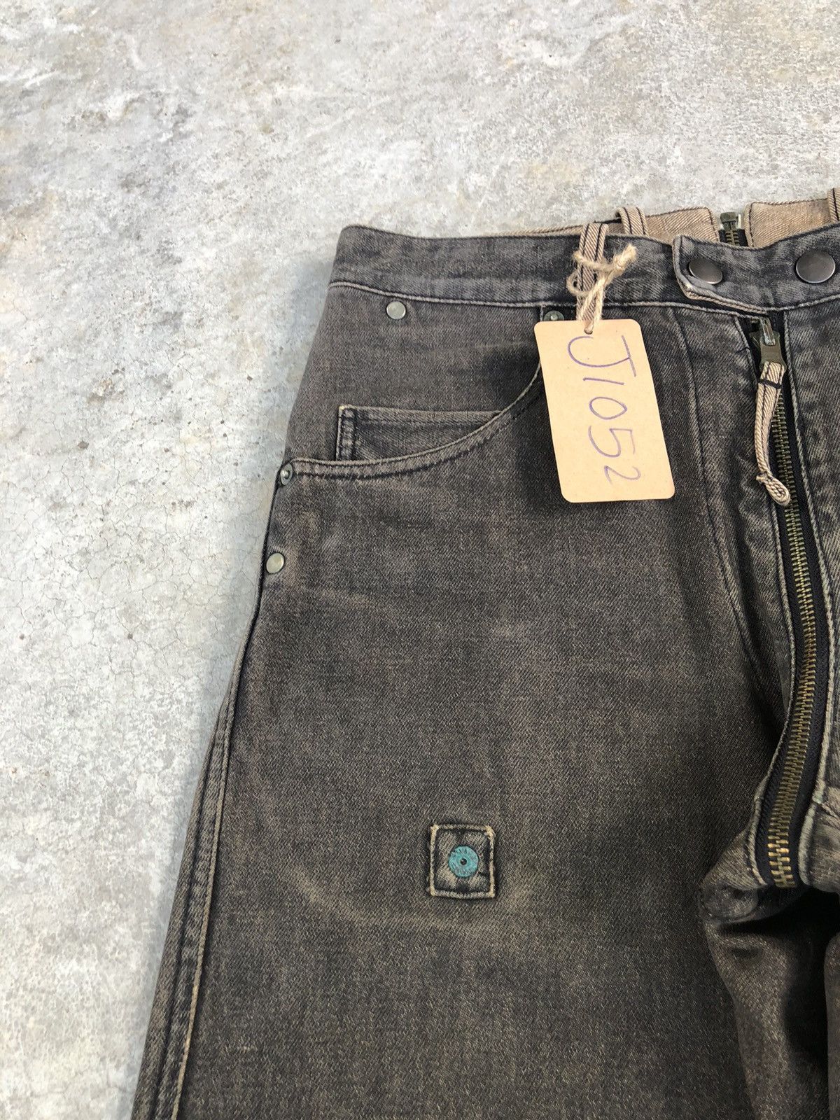PPFM Rare PPFM Reversible Archive Distressed Jeans Size US 31 - 13 Thumbnail