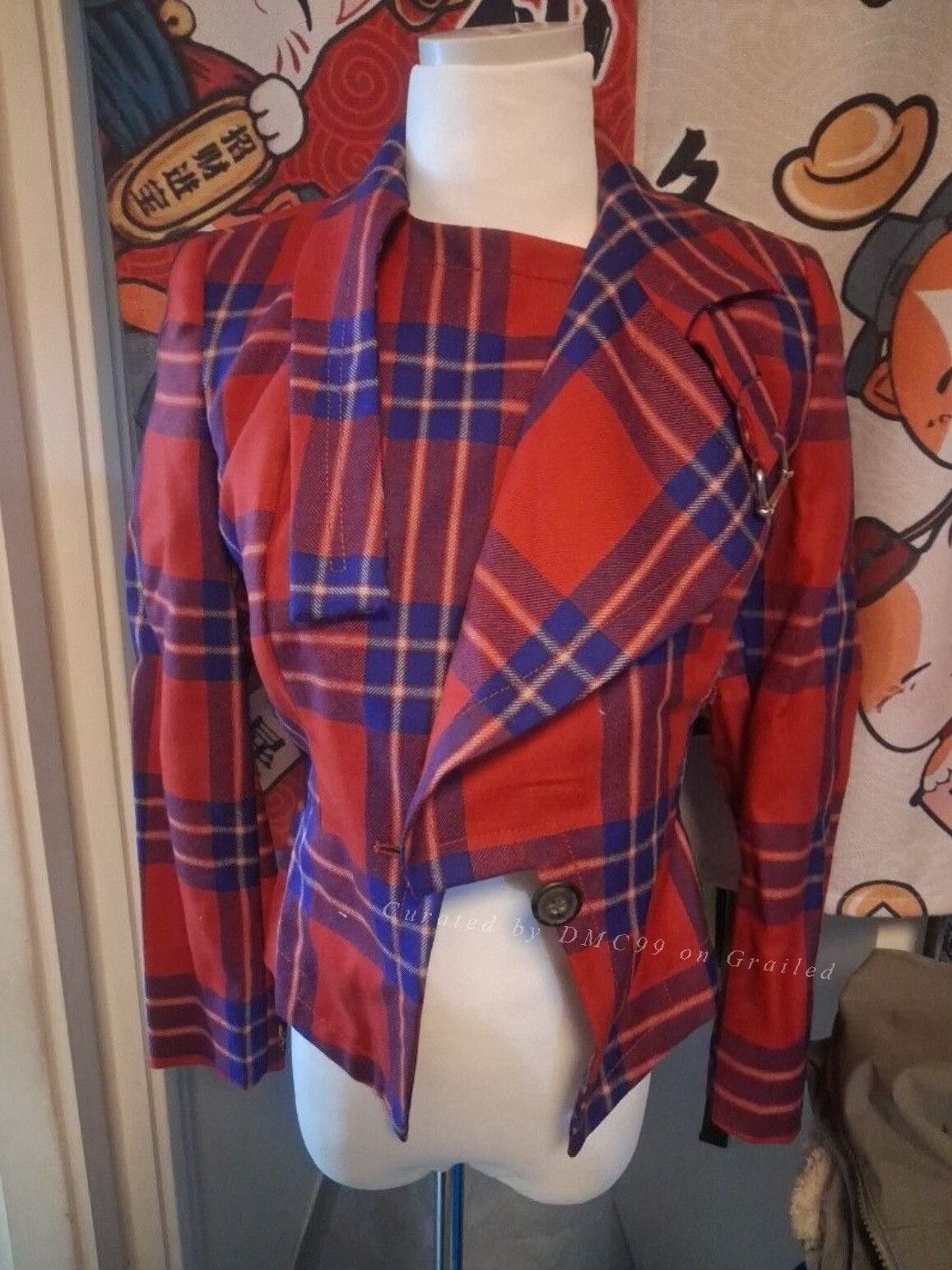 Vivienne Westwood Vivienne Westwood Plaid Blazer Coat Size S / US 4 / IT 40 - 1 Thumbnail