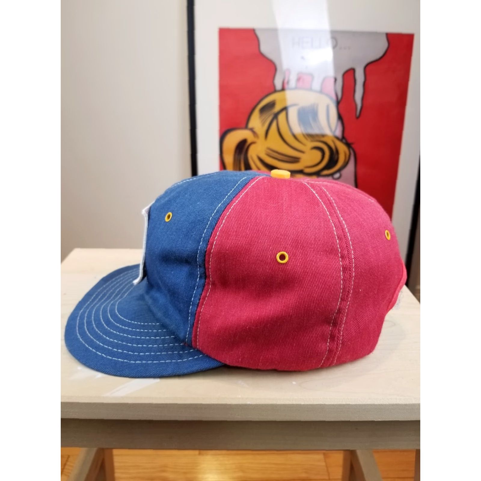 Equipment VINTAGE 80'S MORRIS TRACTOR FARM EQUIPMENT 2 TONES TRUCKER HAT Size ONE SIZE - 4 Thumbnail