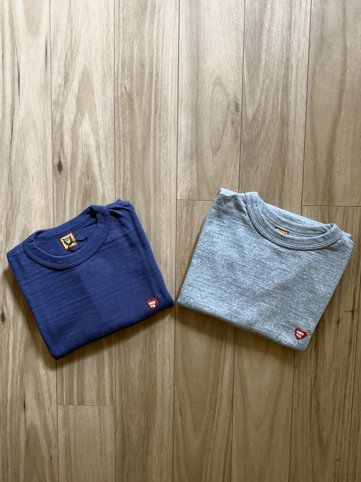 Human Made x2 OG Human Made Nigo Loopwheel Heart Embroidered logo Tee Size US XL / EU 56 / 4 - 1 Thumbnail