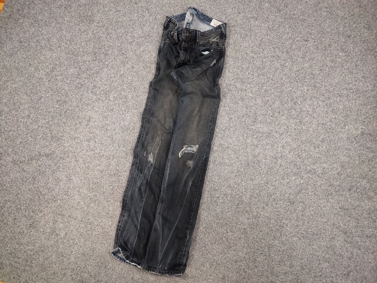 Diesel Diesel Thanaz Vintage Waxed Distressed Denim Jeans l.g.b. Size US 30 / EU 46 - 3 Thumbnail