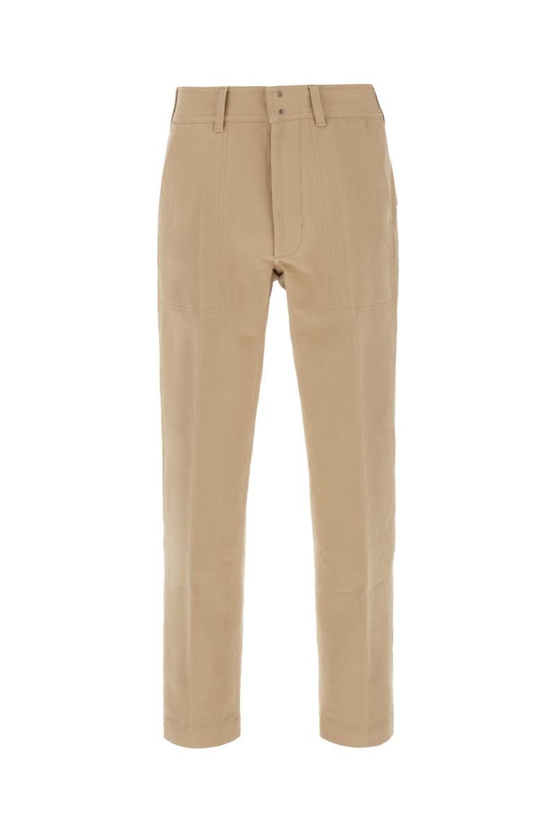 Tom Ford o1y0425 Casual Pant in Beige Size US 36 / EU 52 - 1 Thumbnail
