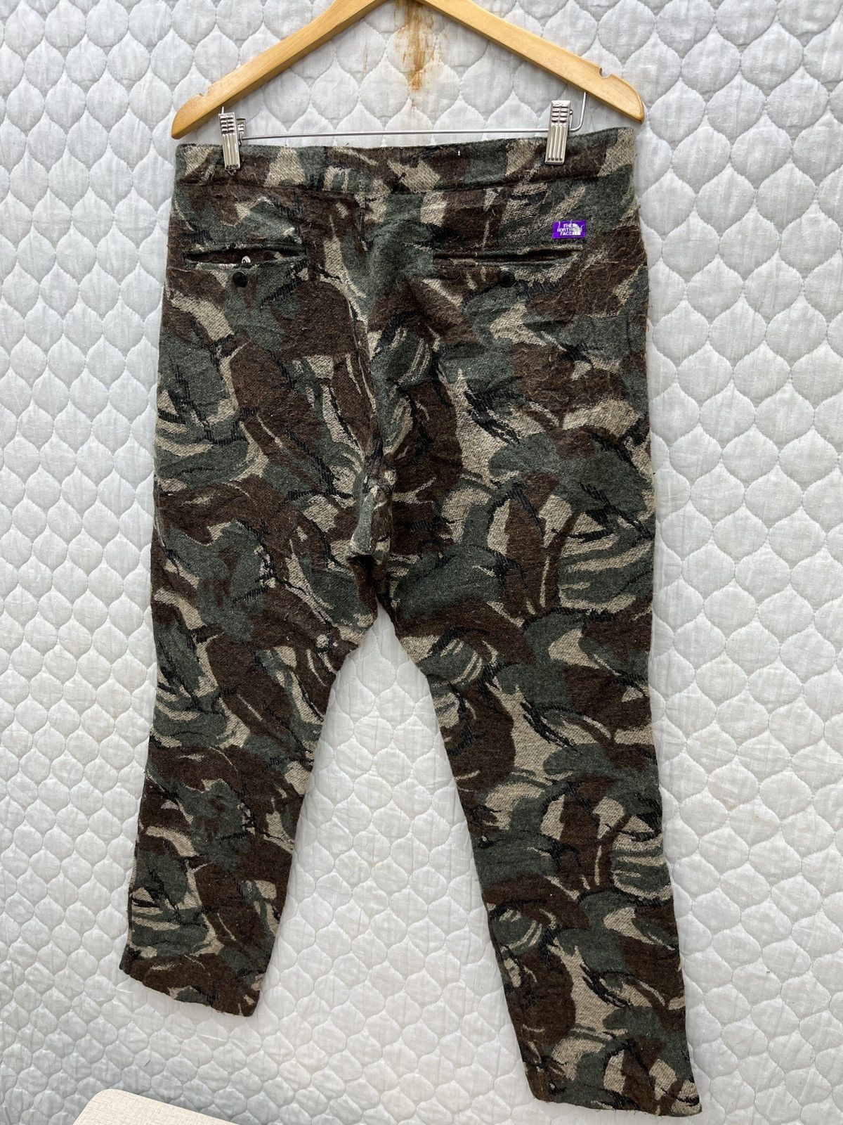 The North Face × Vintage 🔥🔥🔥STEALS VTG THE NORTH FACE CAMO WOOL PANTS Size US 34 / EU 50 - 8 Thumbnail