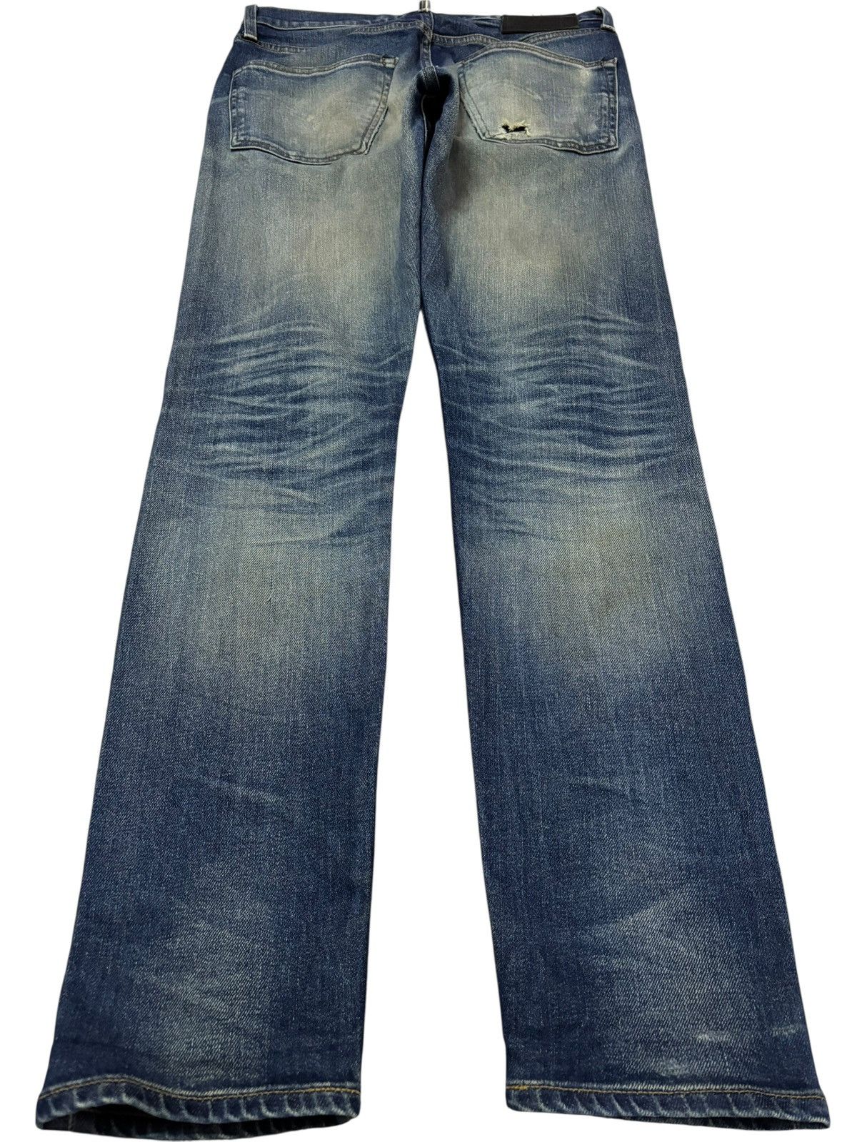 Levi's Vtg Y2k Levis Japan 512 Distressed Jeans Size US 30 / EU 46 - 2 Thumbnail