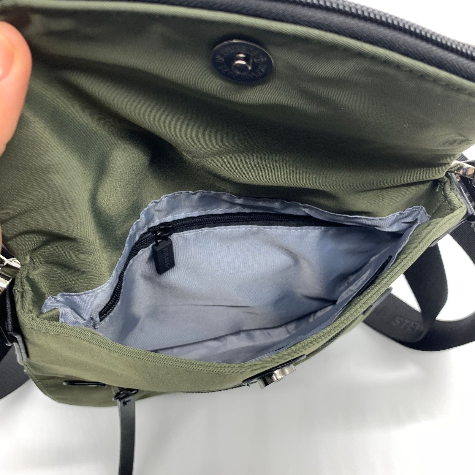 Other IHKWIP Foldover Saddle Crossbody with RFID Green Military Size ONE SIZE - 15 Thumbnail