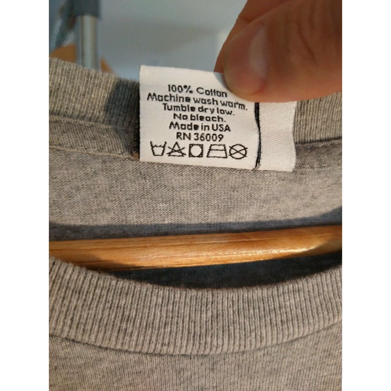 Vintage VINTAGE Calvin Klein Jeans Made In USA Long Sleeve Tee XL Grail 1990s Shirt Mens Girls Womens Size US XL / EU 56 / 4 - 4 Thumbnail