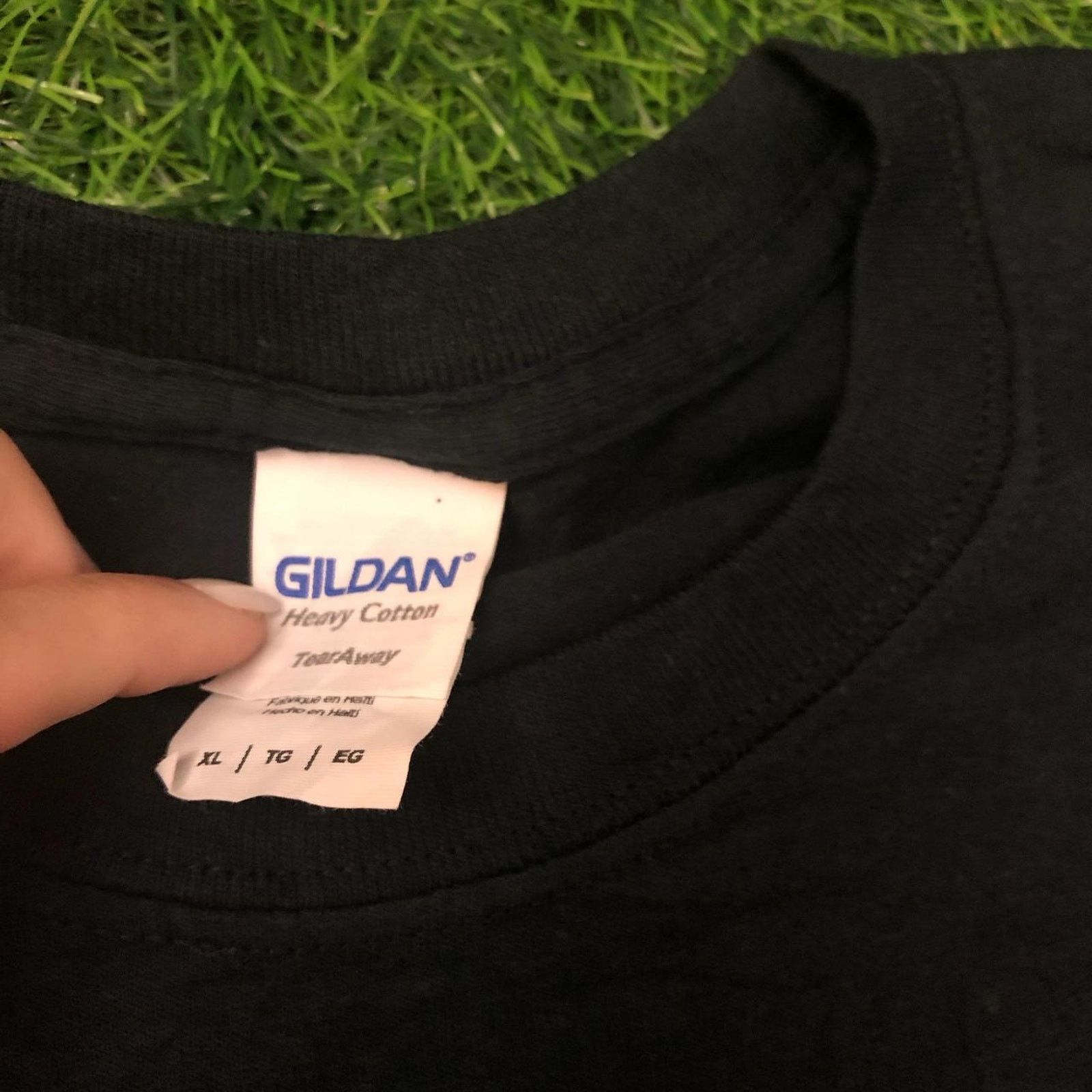 Gildan Men’s Black ‘National Night Out’ Graphic Tee Size US XL / EU 56 / 4 - 4 Thumbnail