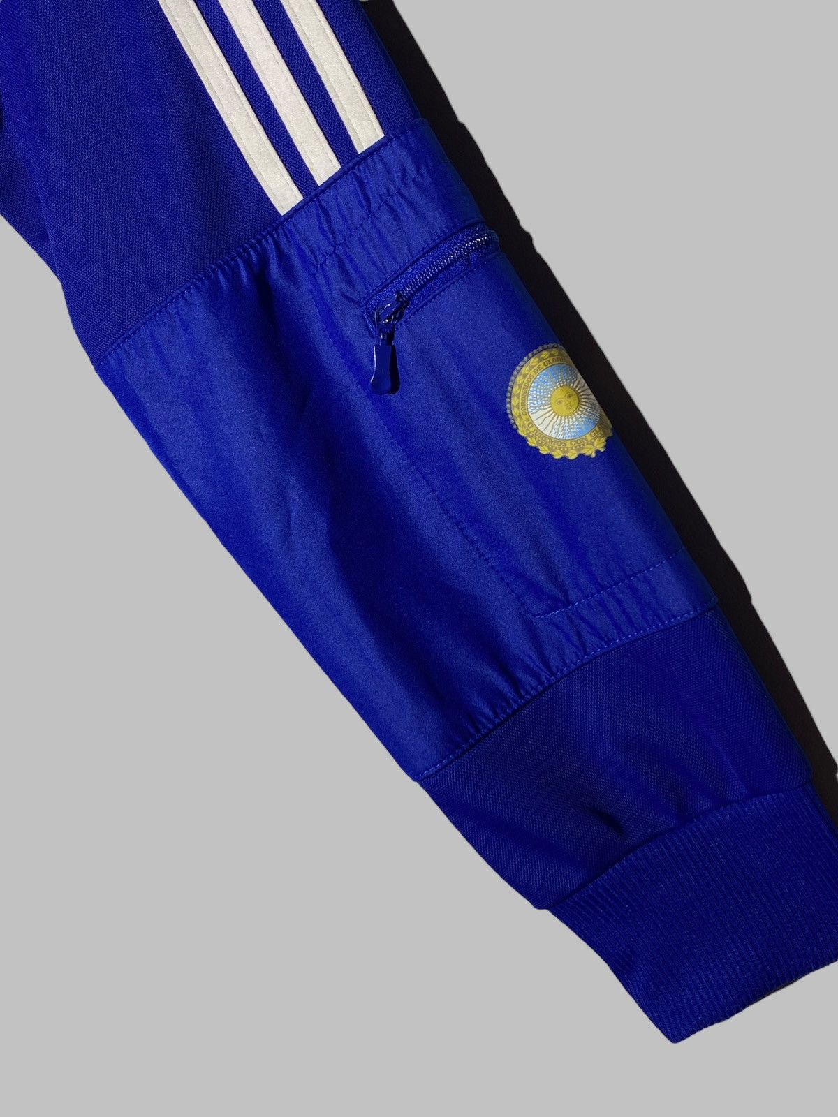 Adidas Adidas Argentina National Team 2010/11 Soccer Track Jacket Size US S / EU 44-46 / 1 - 8 Thumbnail
