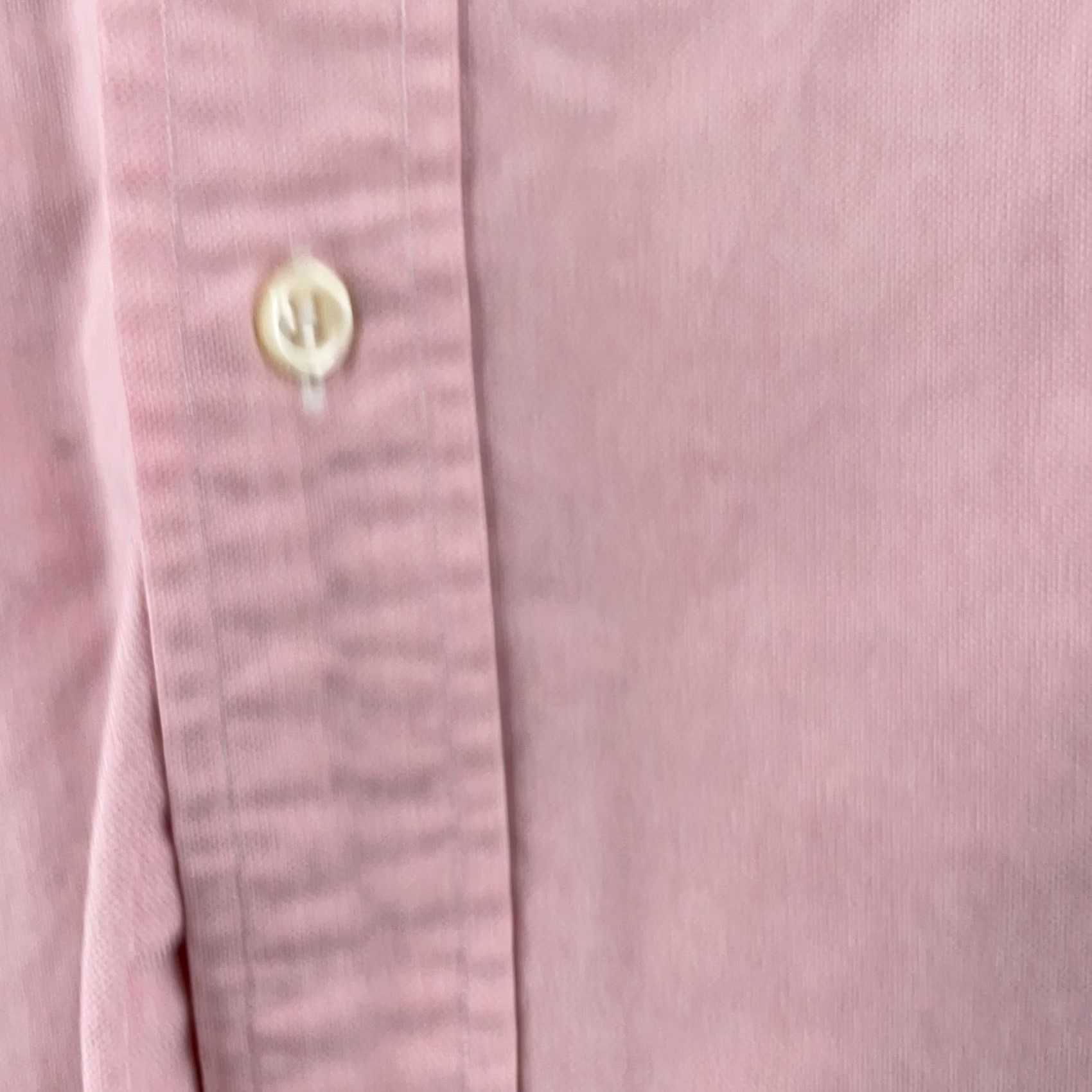 Ralph Lauren Ralph Lauren Dress Shirt Mens 16.5 33 Pink Oxford Collared Button Down Pony Logo Shirt Mens Pink Oxford Dress Shirt Size 46R - 4 Thumbnail