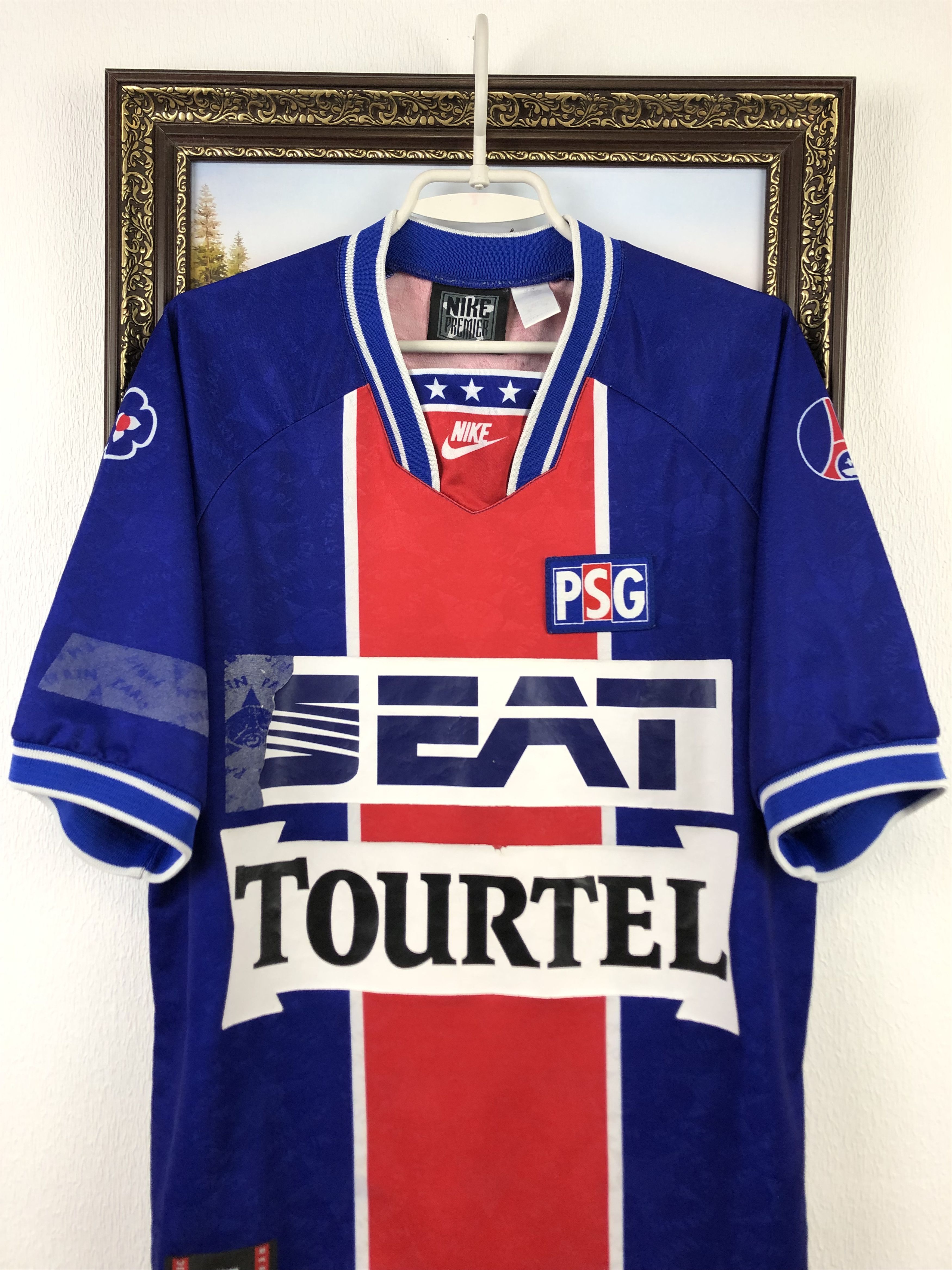 Nike Paris Saint-Germain football shirt 1994 Soccer Nike Jersey Size US L / EU 52-54 / 3 - 2 Thumbnail